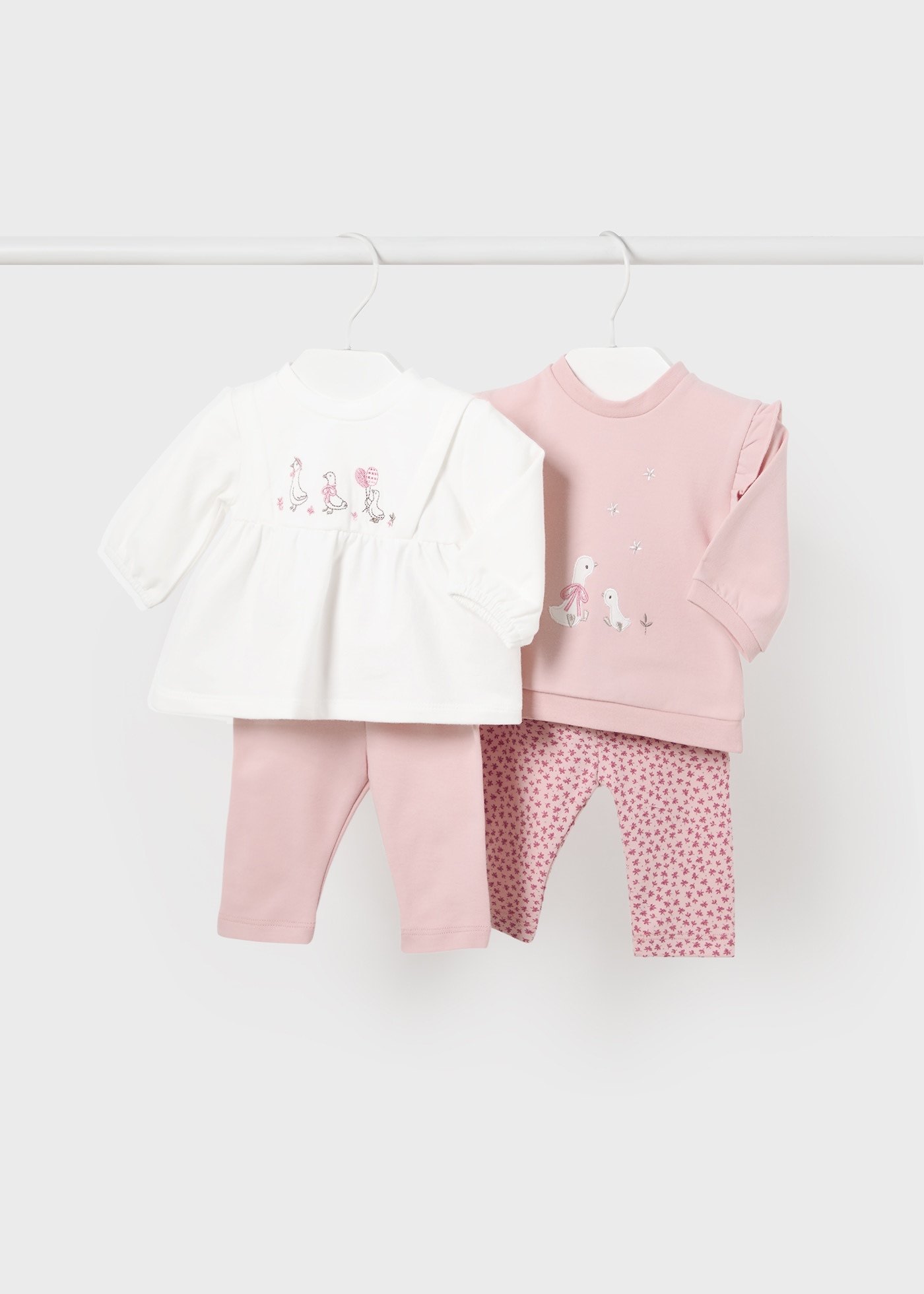 Newborn Girl 4 Piece Terry Set