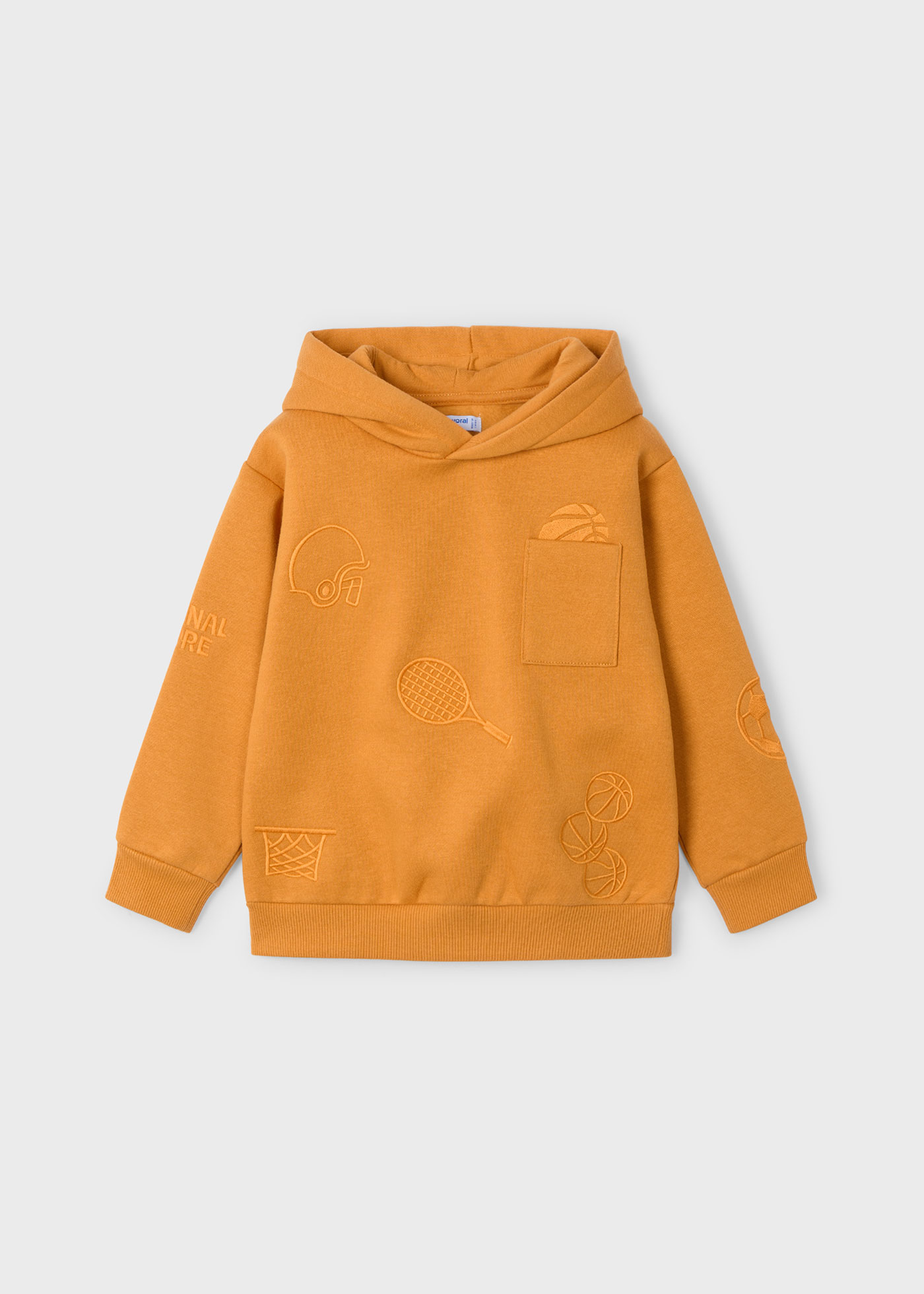 Boy Embroidered Hoodie