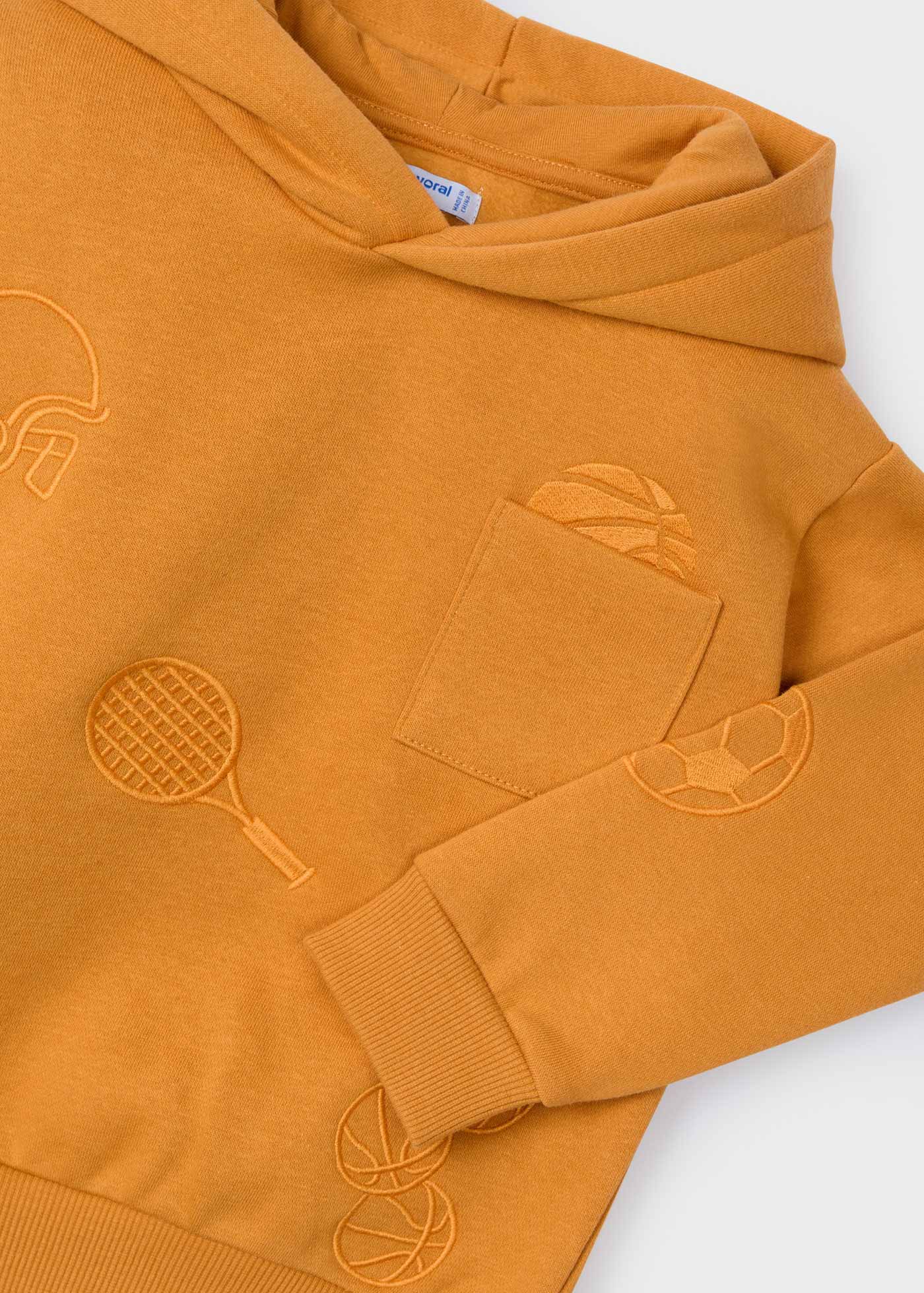 Boy Embroidered Hoodie