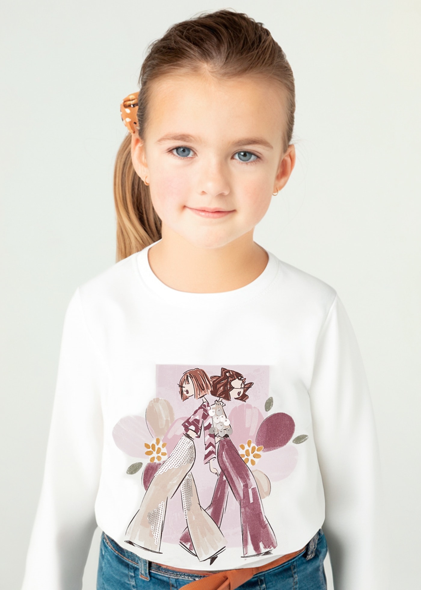 Camiseta gráfica niña