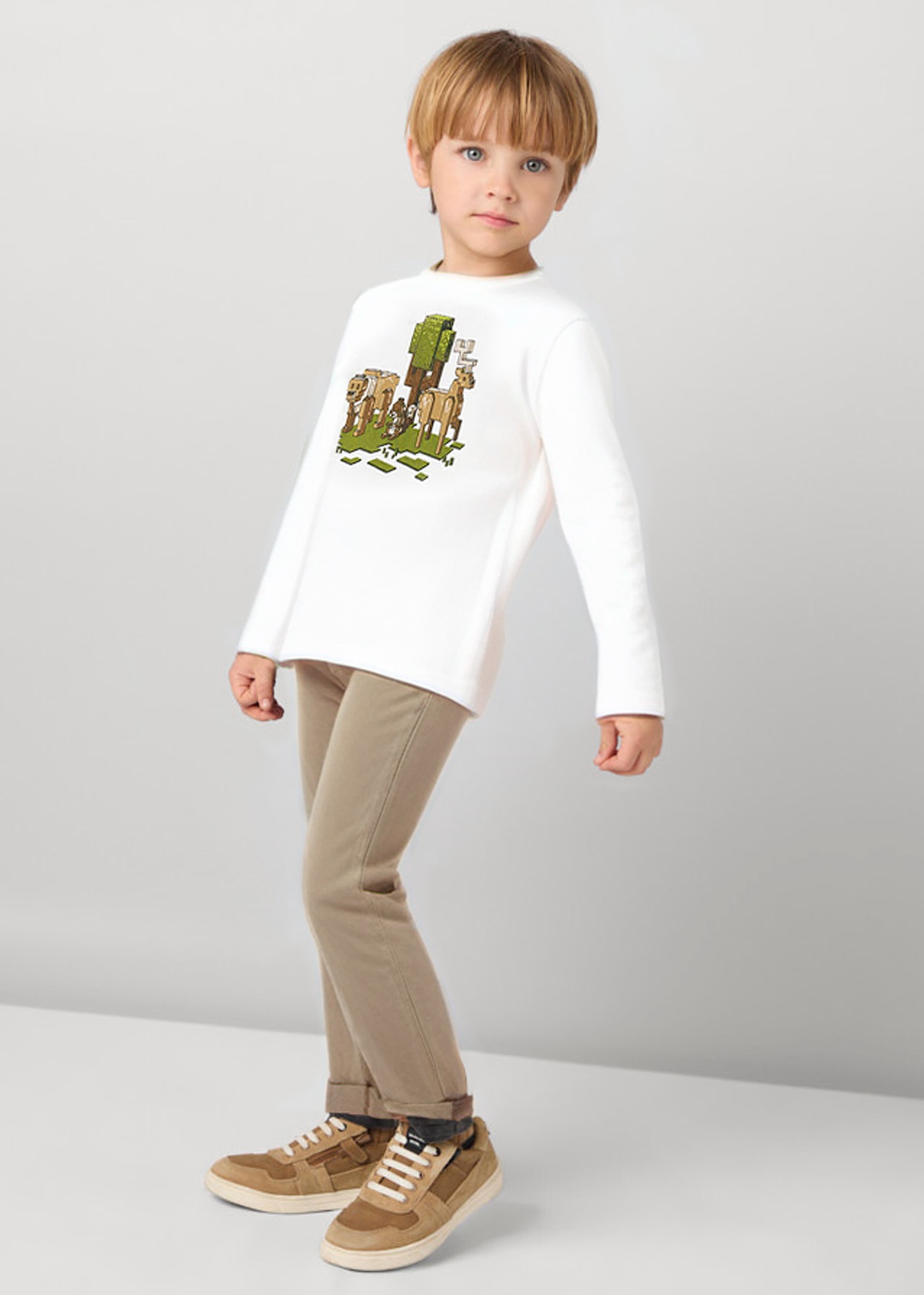 Boy Corduroy Slim Fit Pants