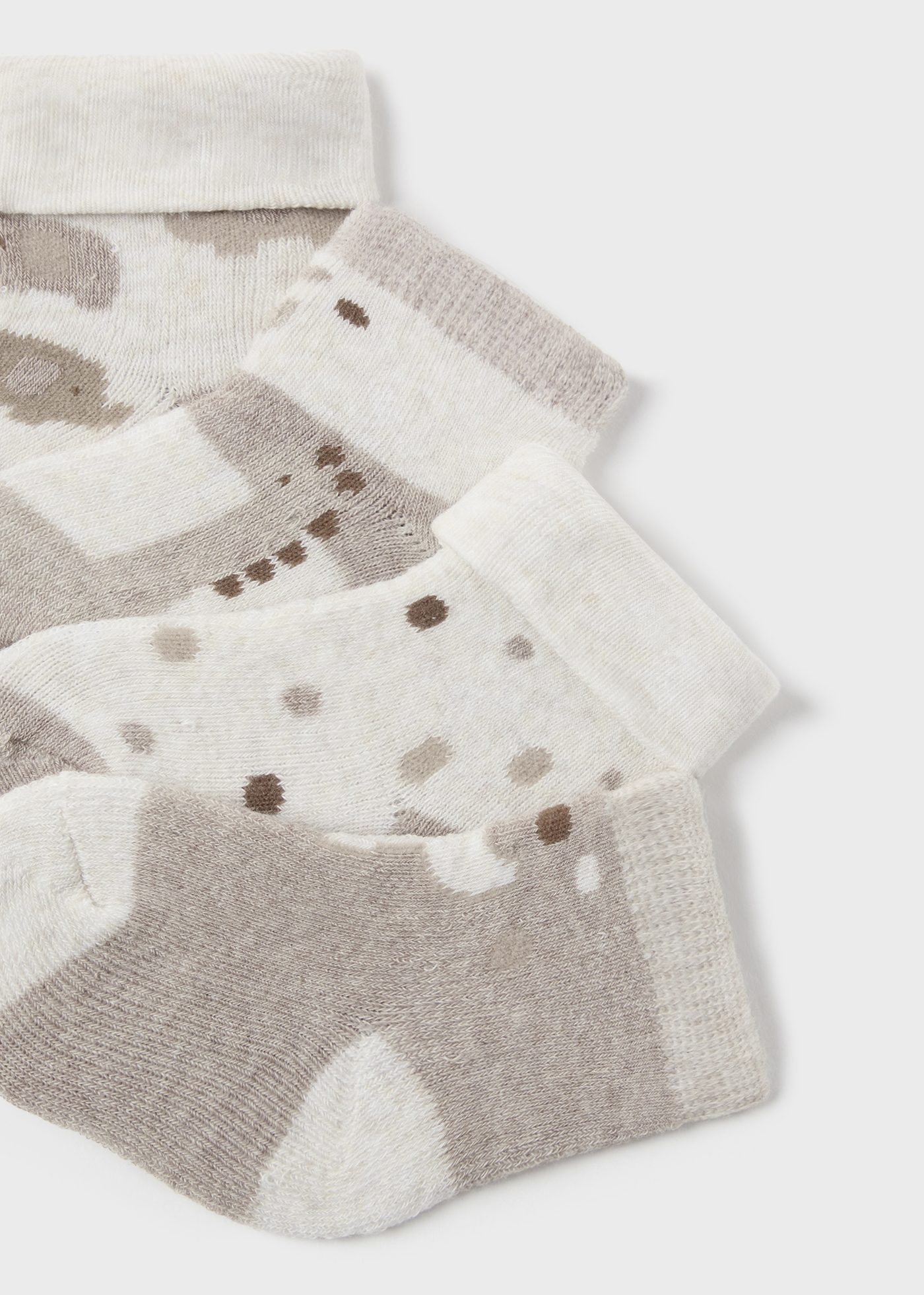 4-er Pack Socken Tierchen Neugeborene Jungen