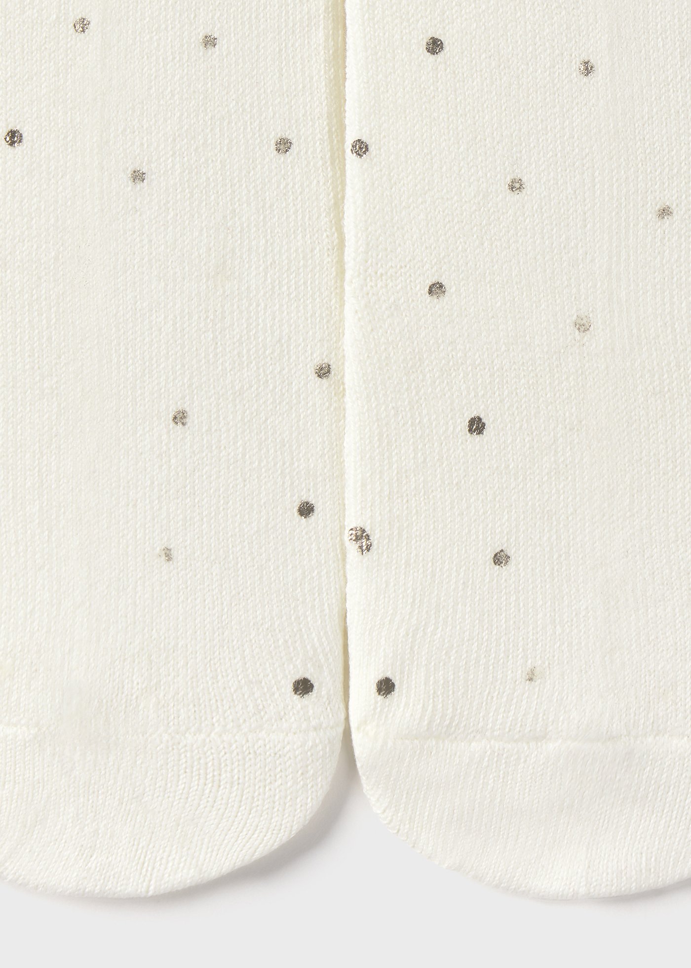 Calzamaglia pois glitter neonata