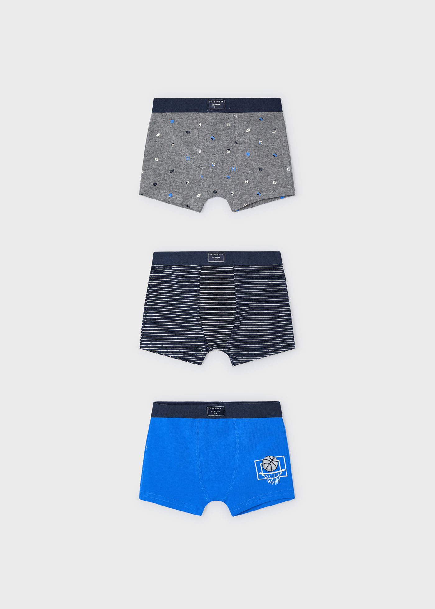 Boy Set of 3 Boxers