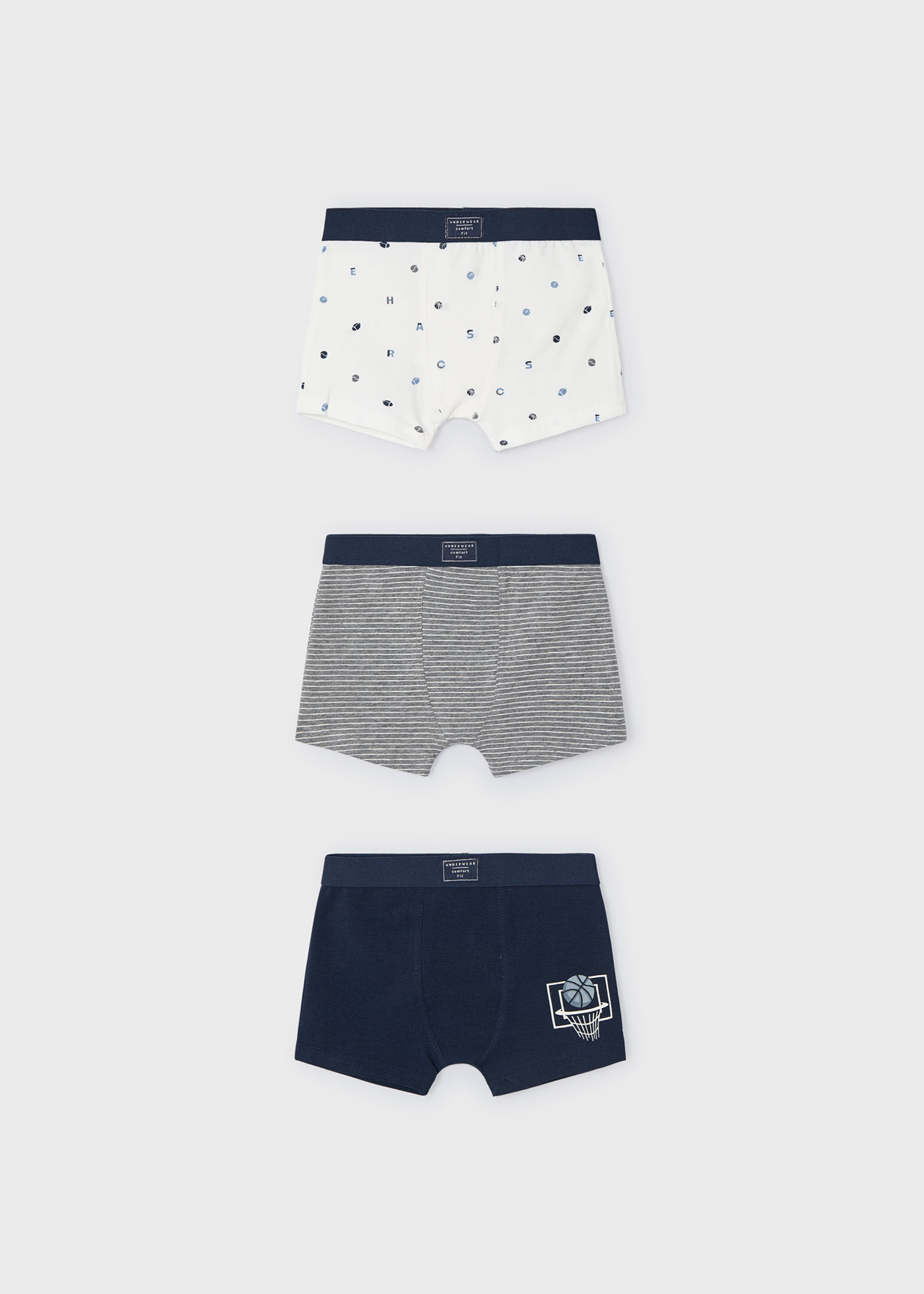 Boy Set of 3 Boxers