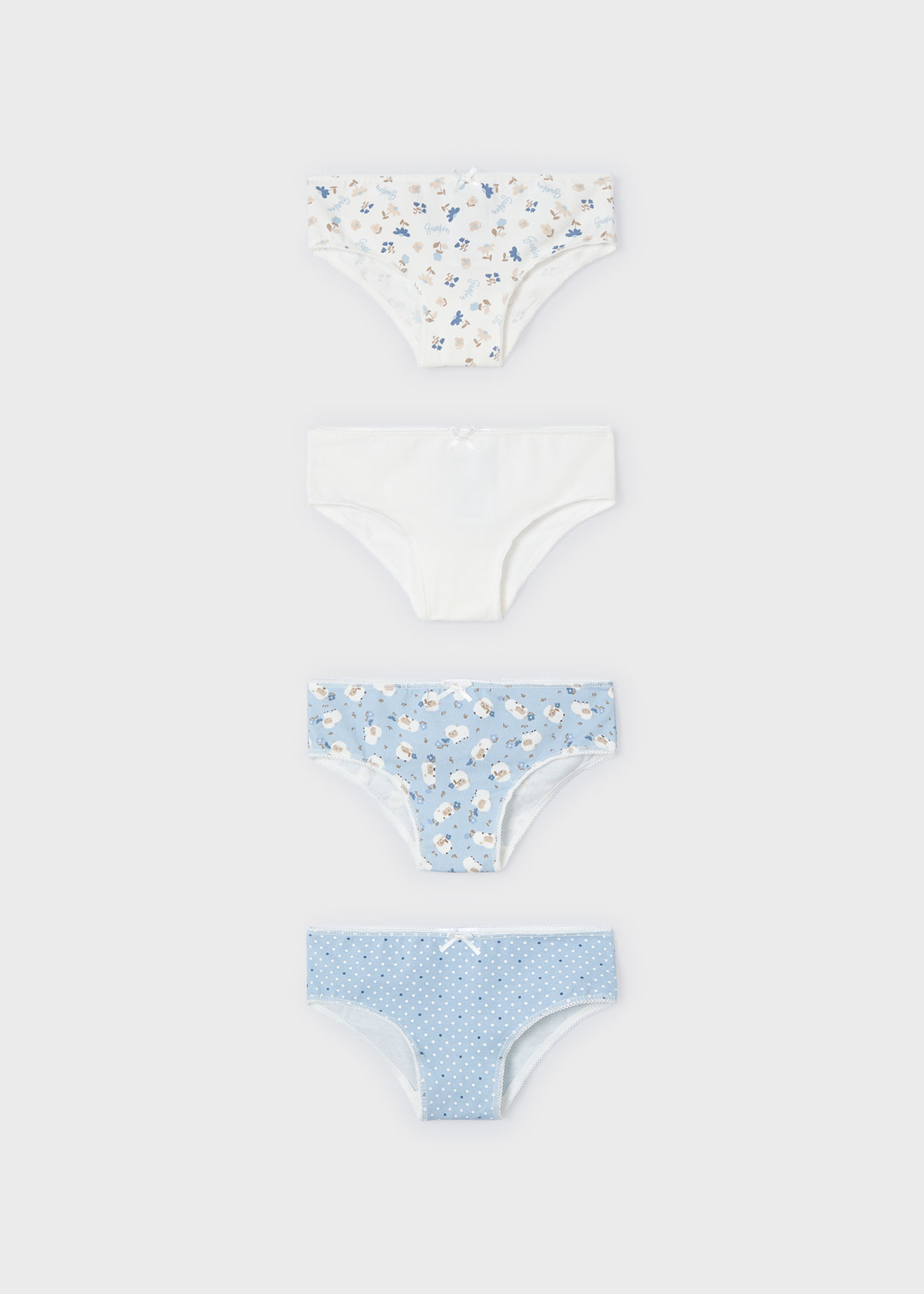 Girl Set of 4 Briefs