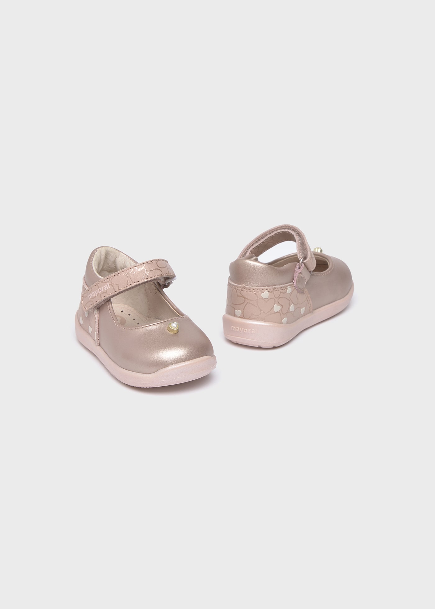 Ballerines cœurs bébé