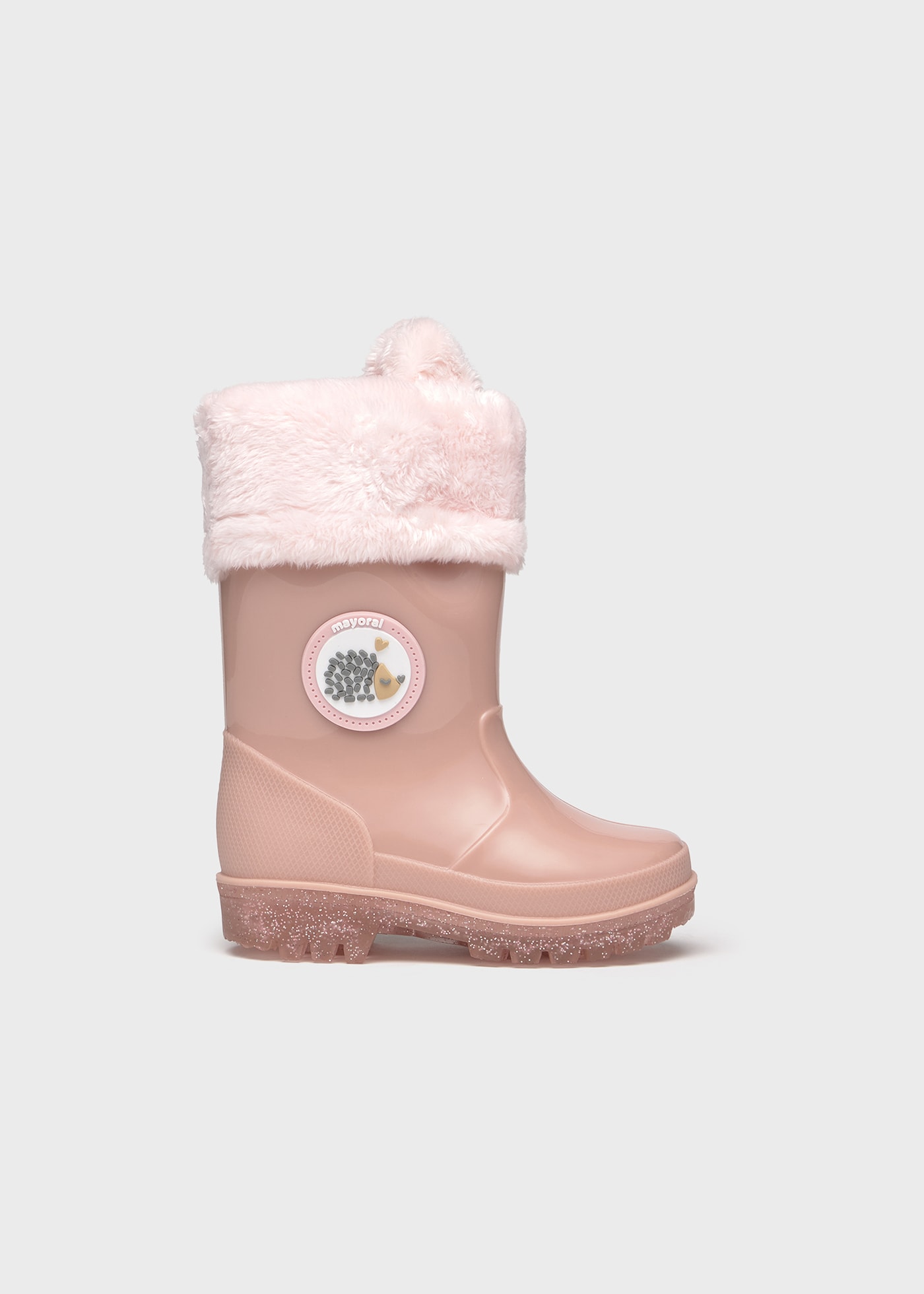 Baby Fur Lined Rain Boots