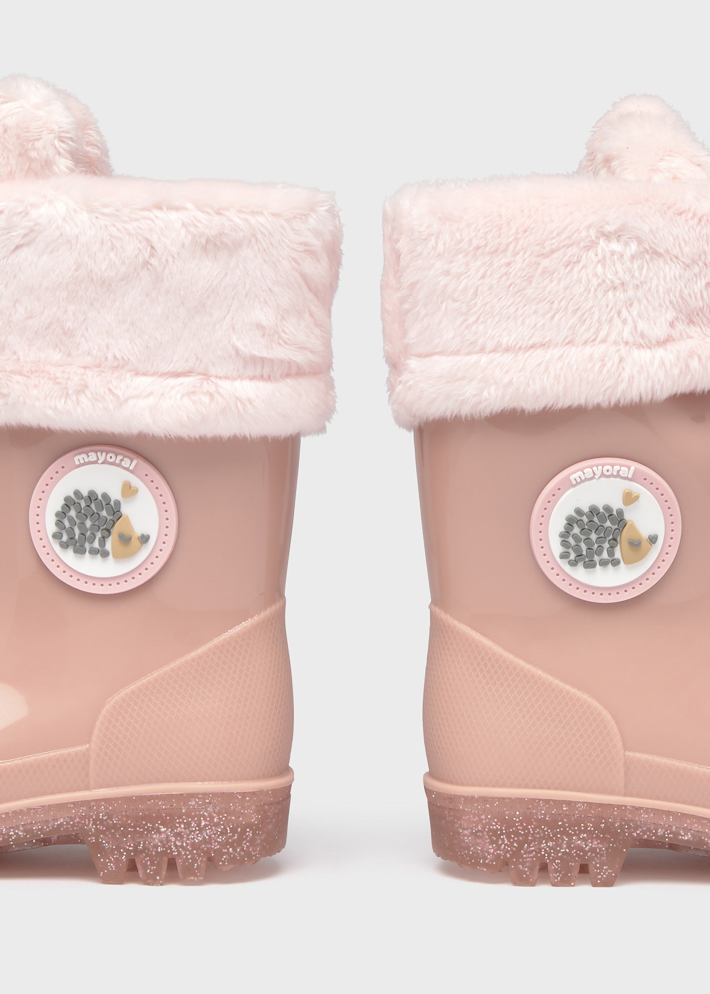 Baby Fur Lined Rain Boots