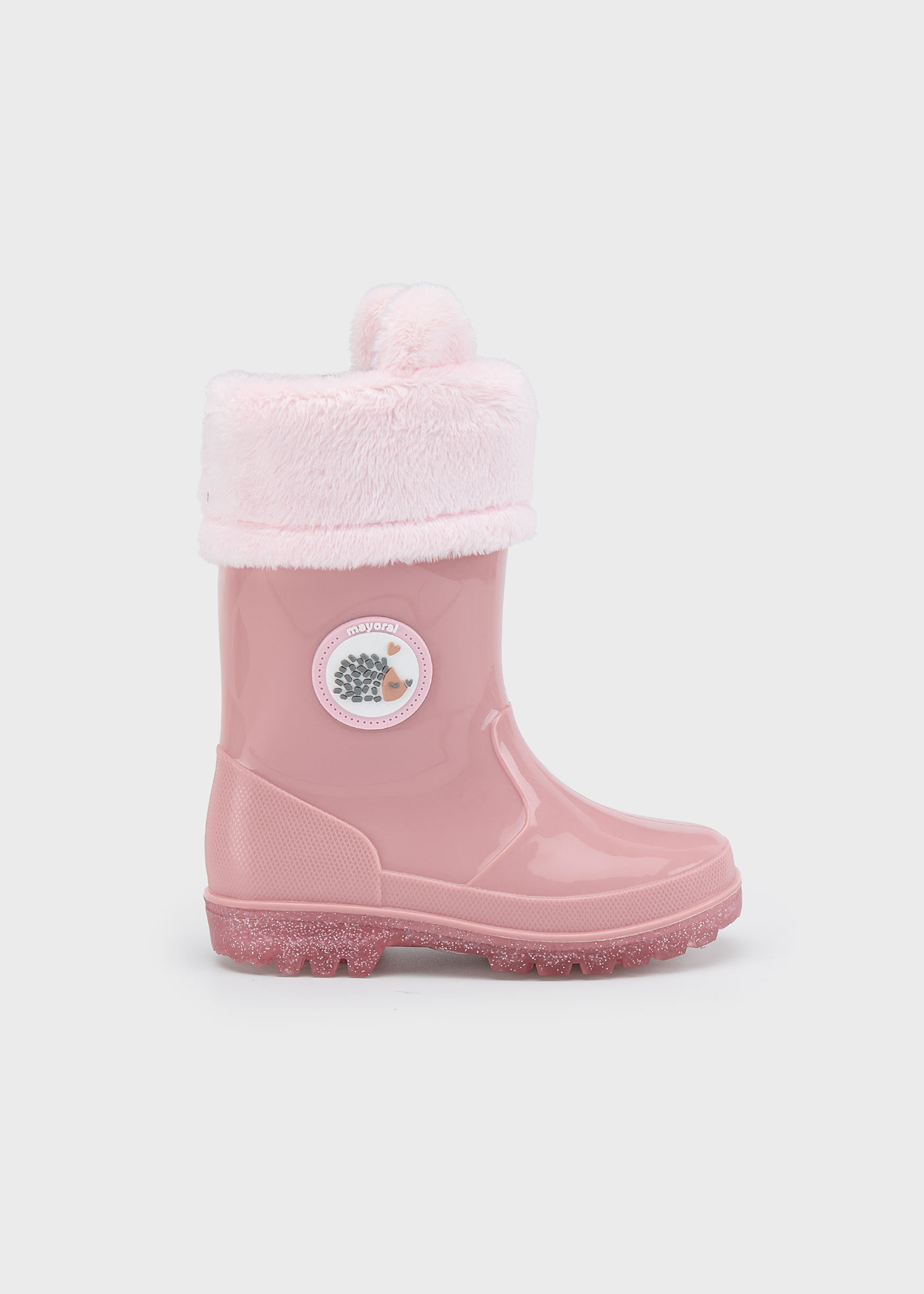 Unisex Fur Lined Rain Boots