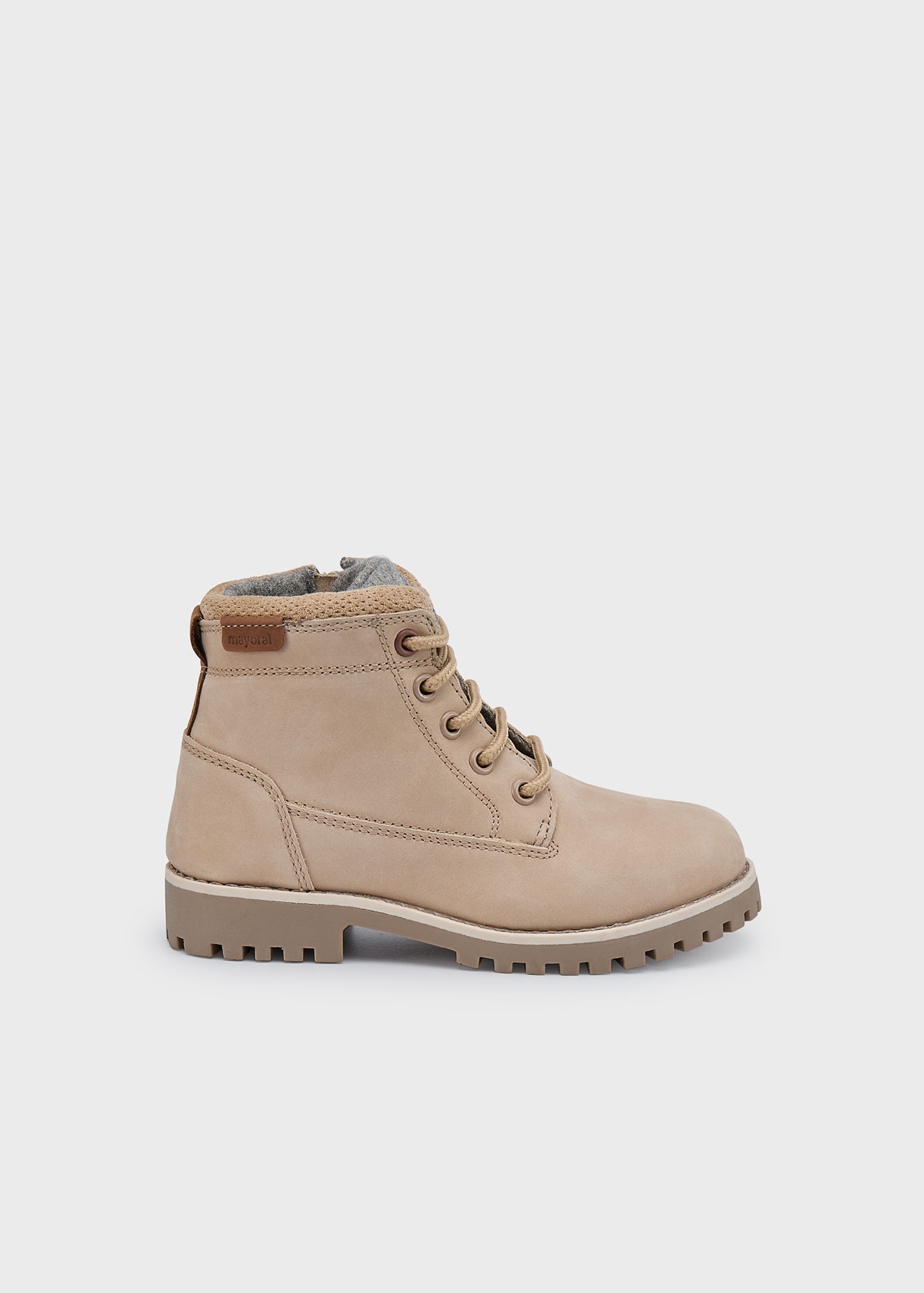 Bottines de montagne en nubuck garçon