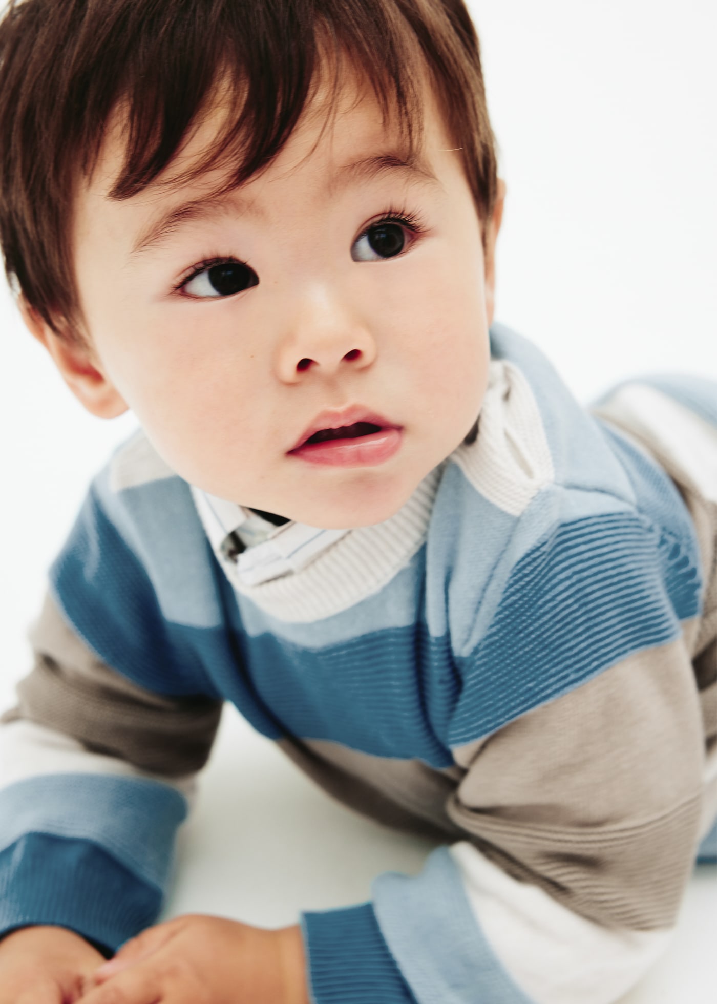 Baby Striped Multicoloured Jumper