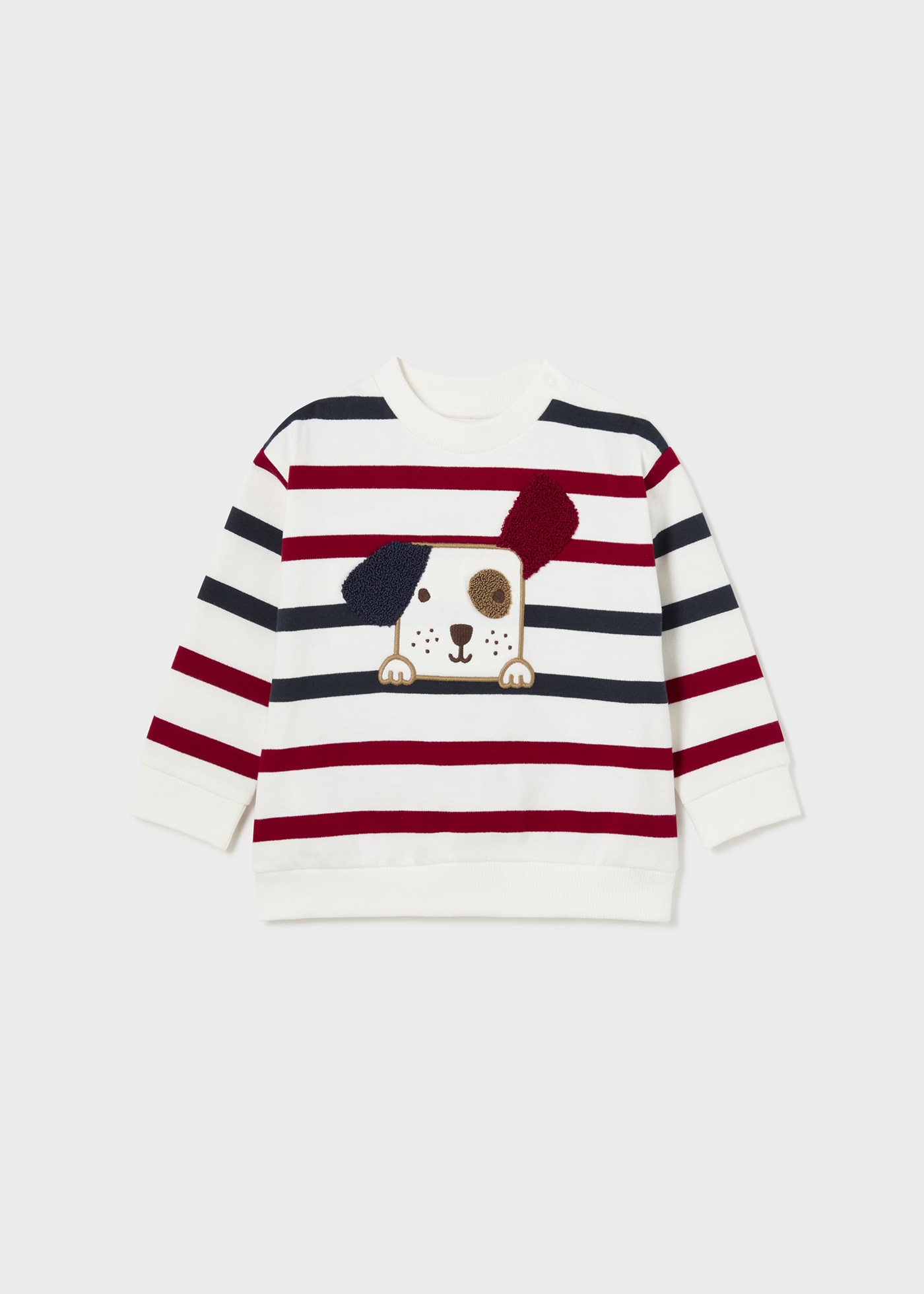 Baby Striped Applique Jumper