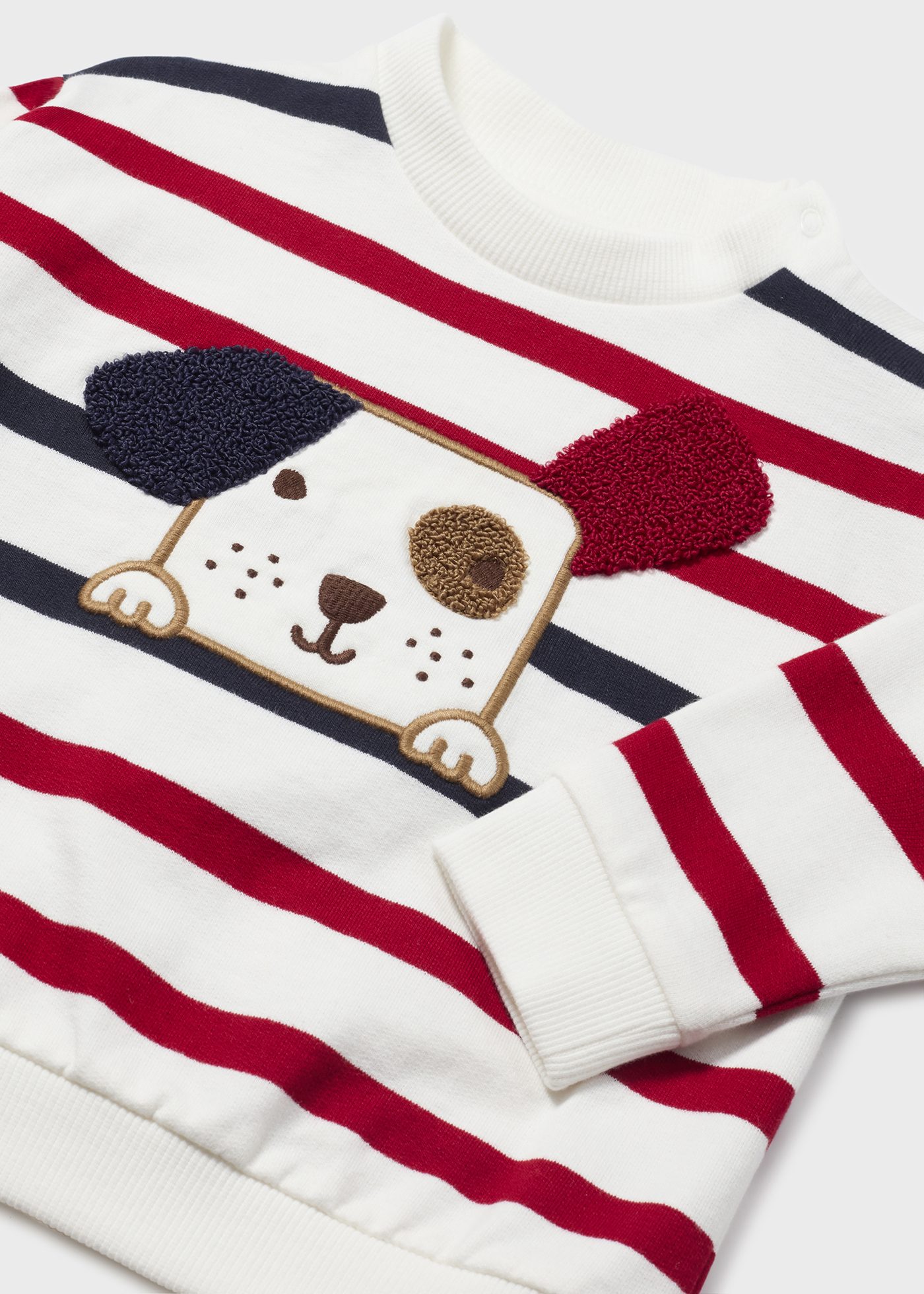 Baby Striped Applique Jumper