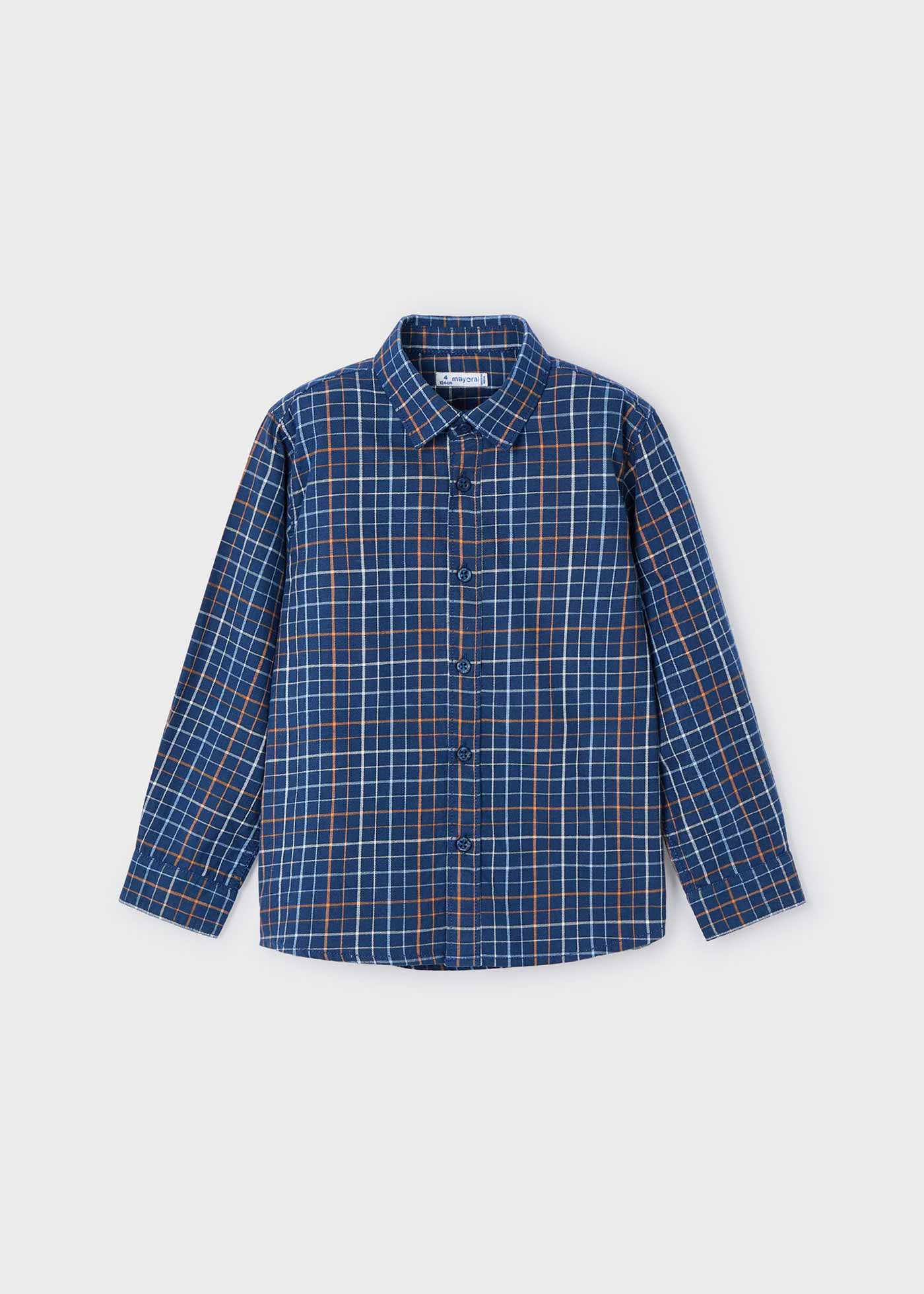 Camisa cuadros niño