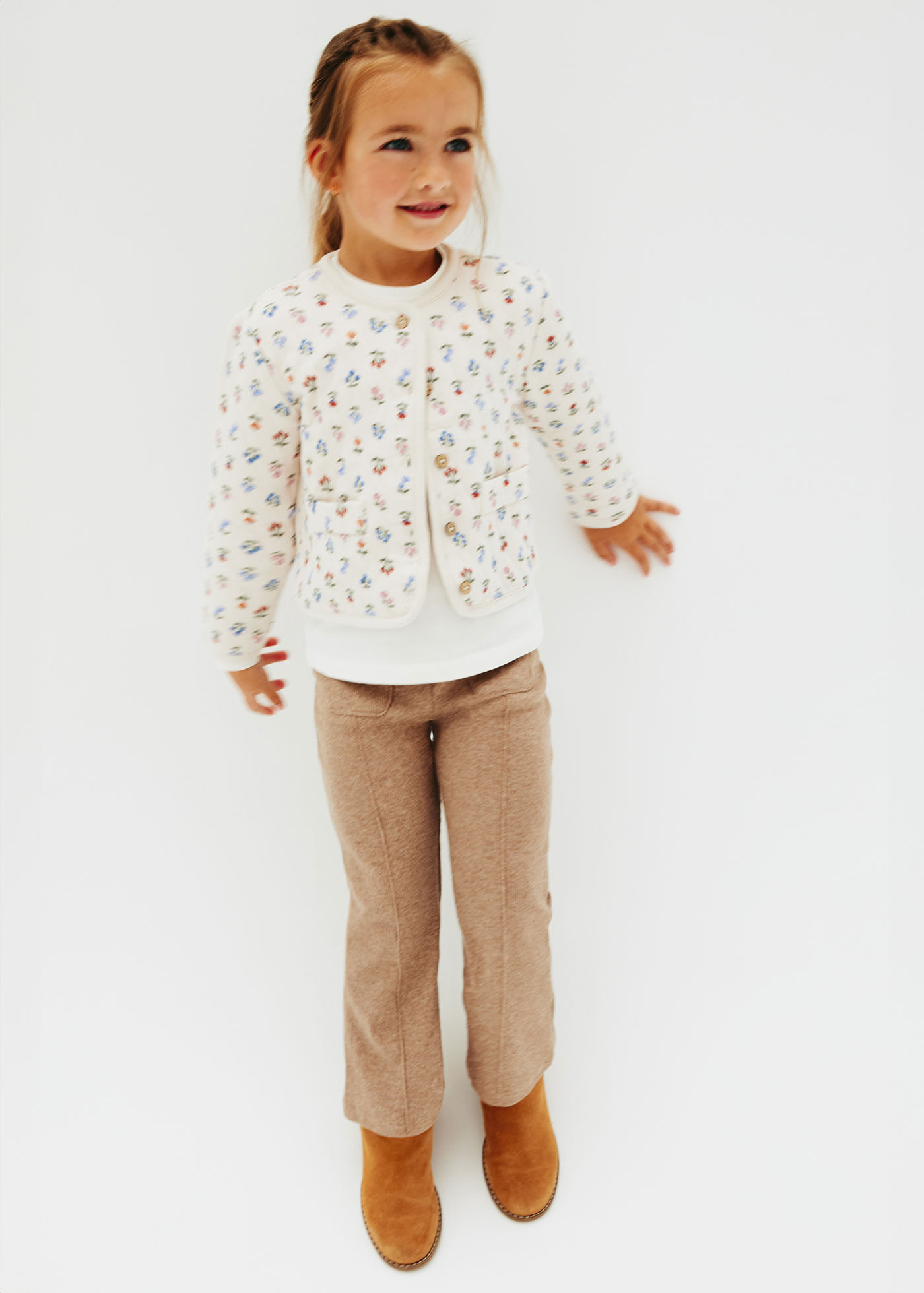 Pantalón campana niña