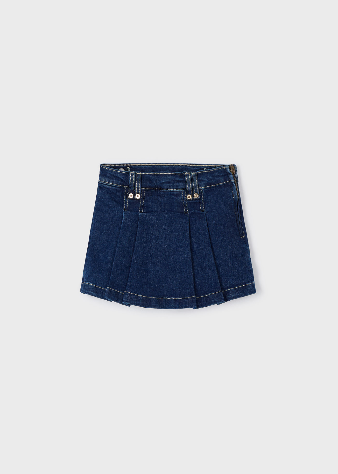 Jupe pantalon en denim fille