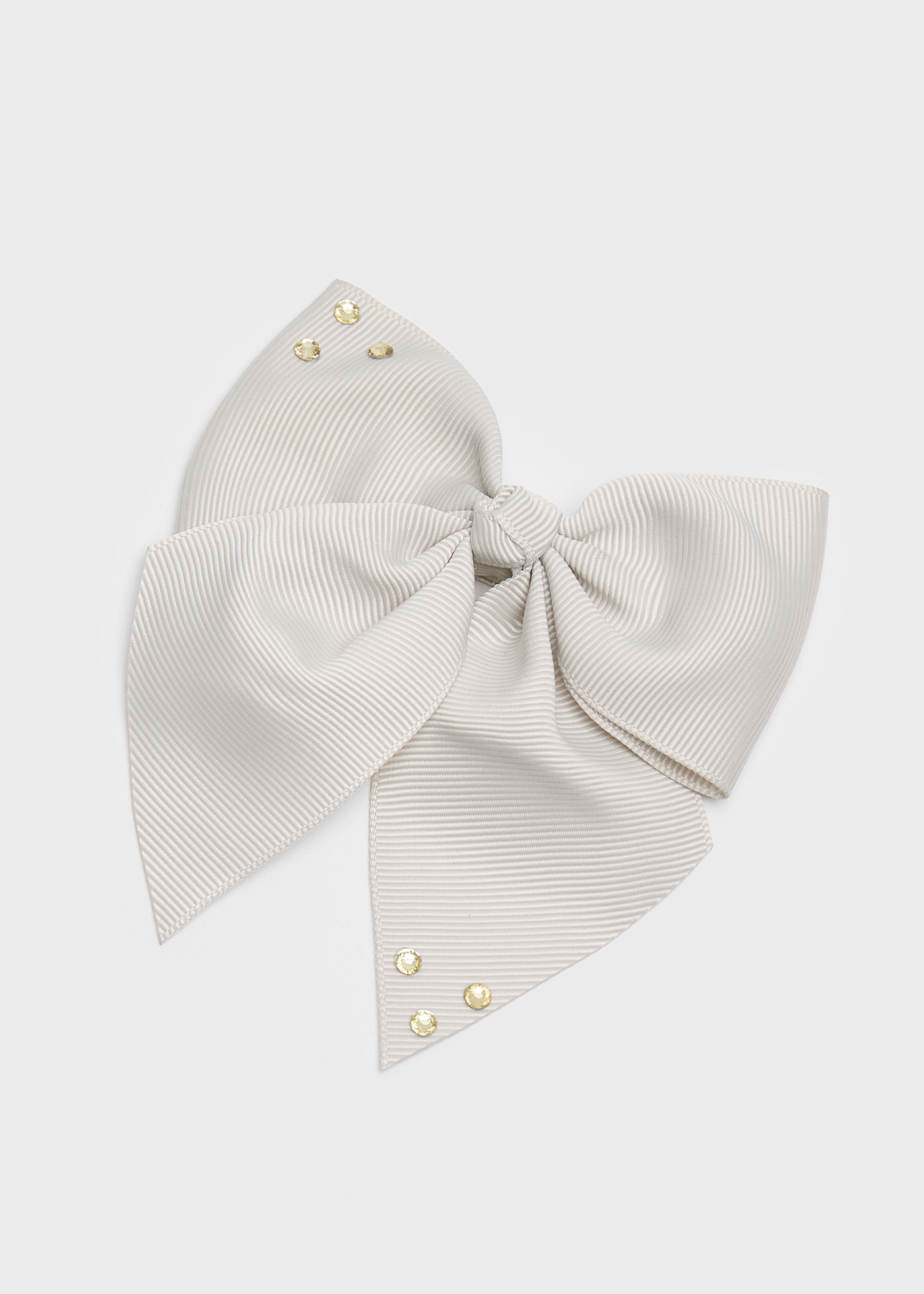 Girl Bow with Rhinestone Details