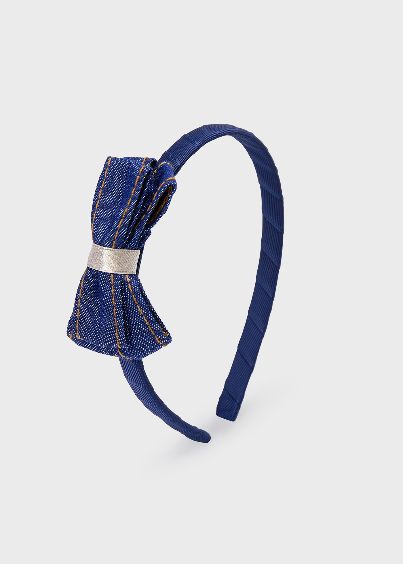 Opaska denim gold dla dziewczynki