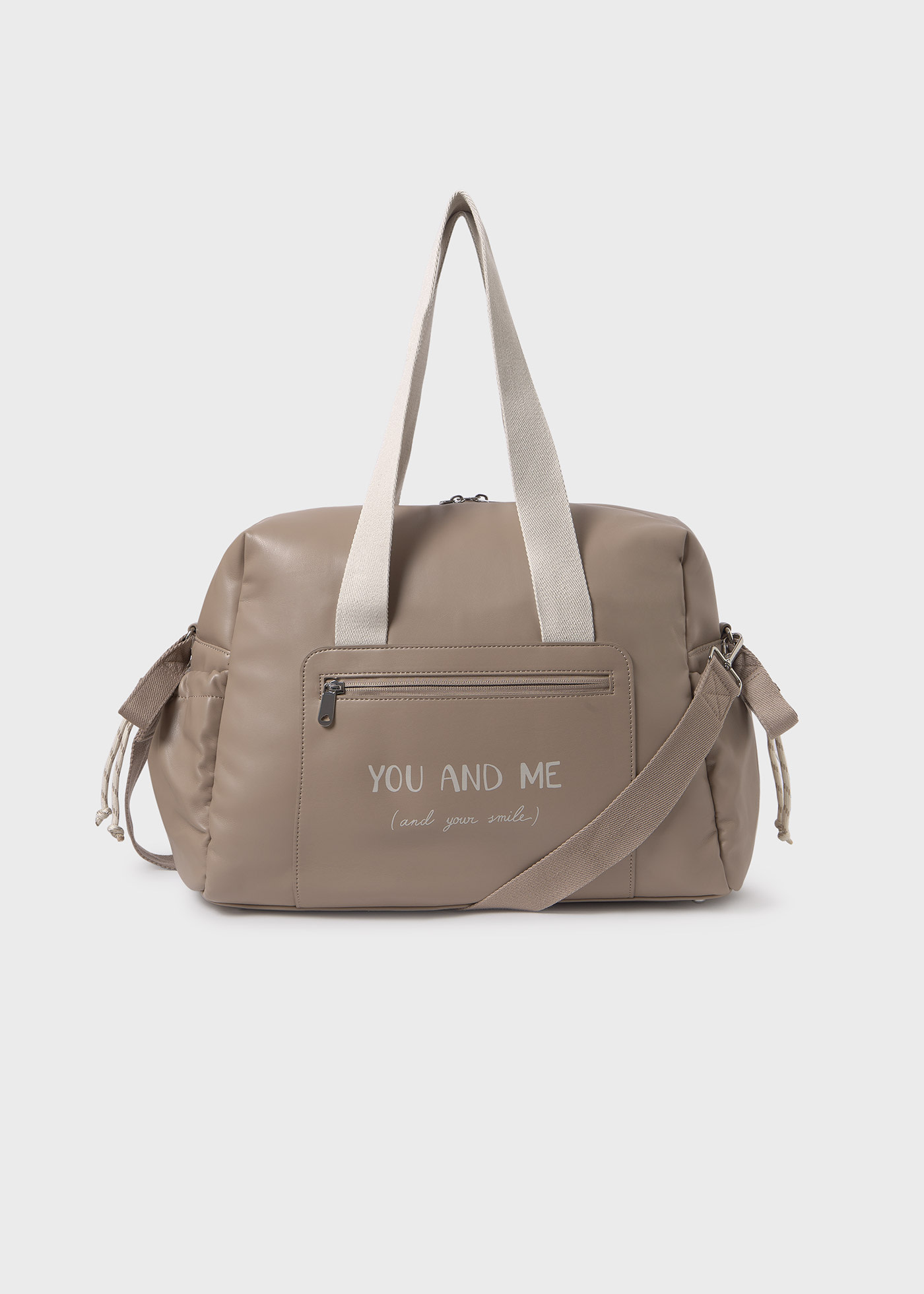 Baby Text Print Maternity Bag