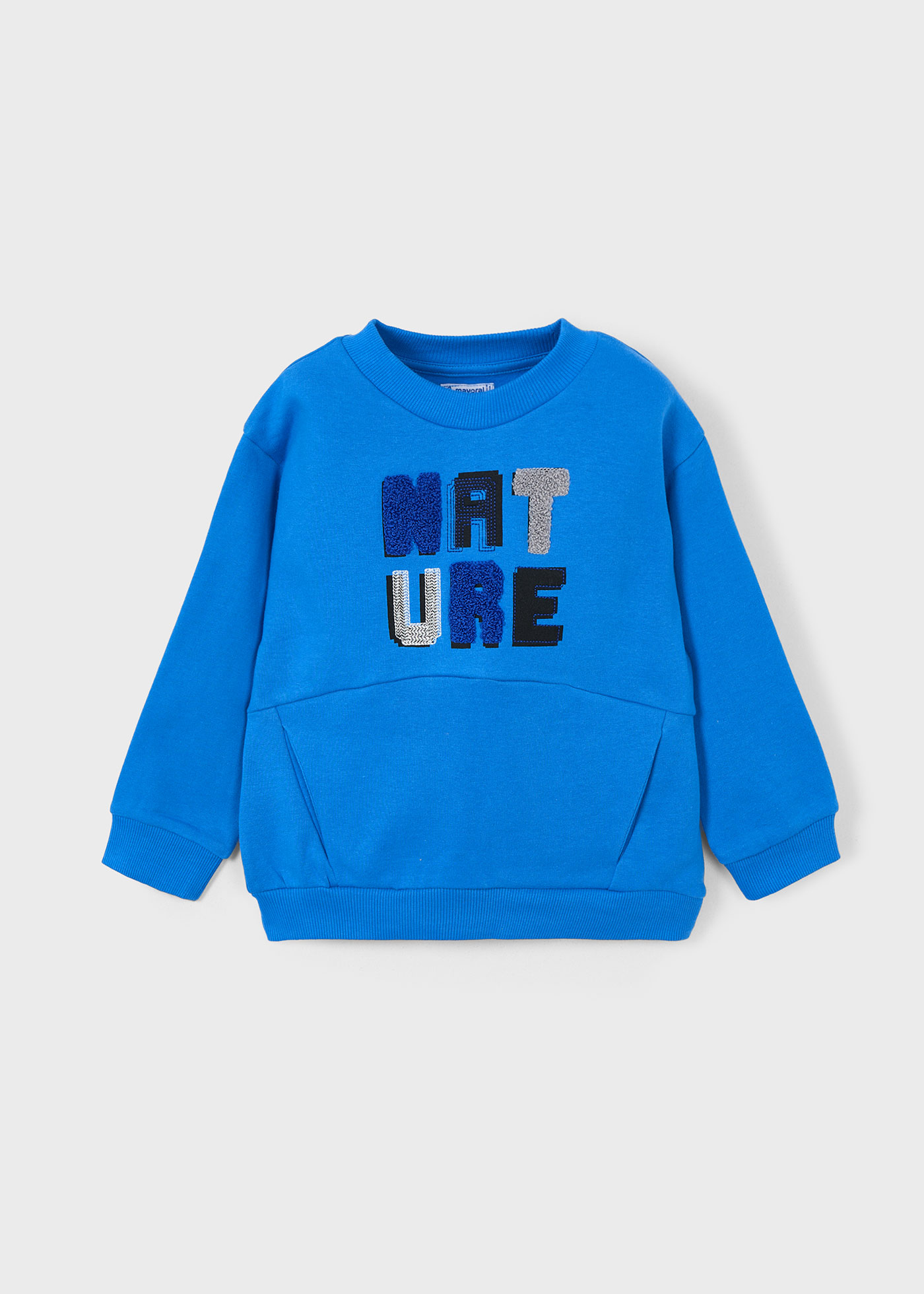 Boy Text Print Sweatshirt