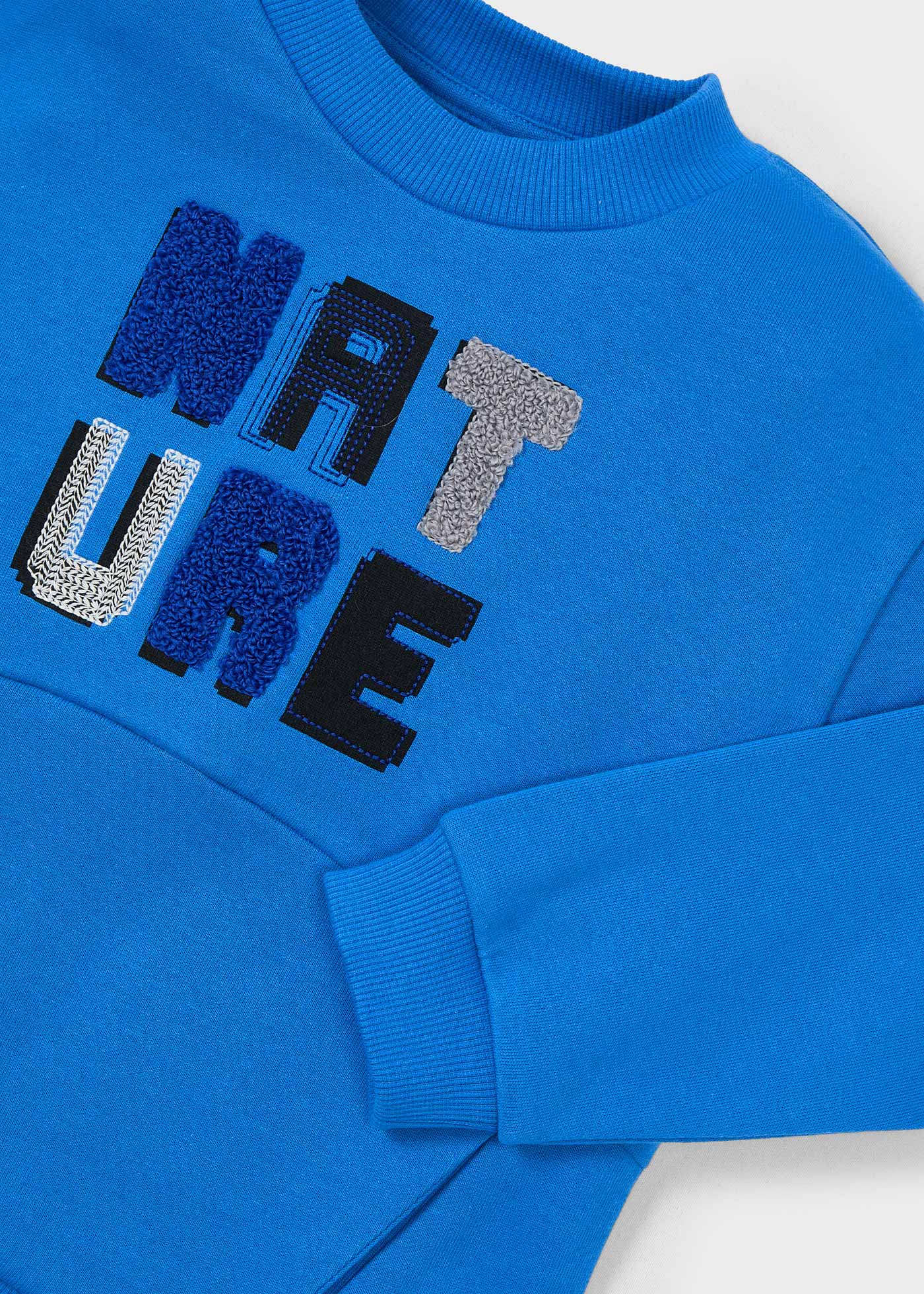 Boy Text Print Sweatshirt