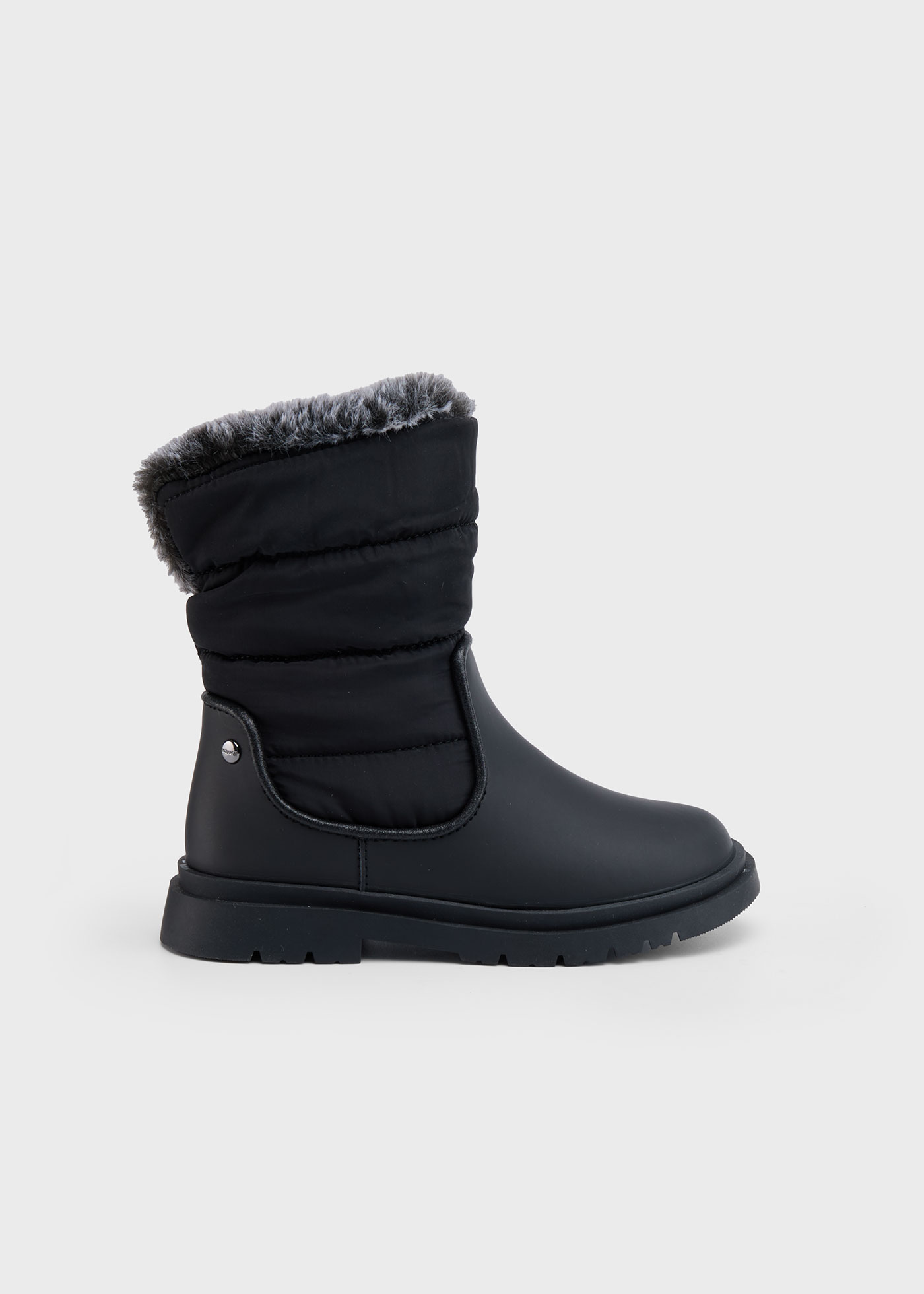 Bottes en fourrure double face fille