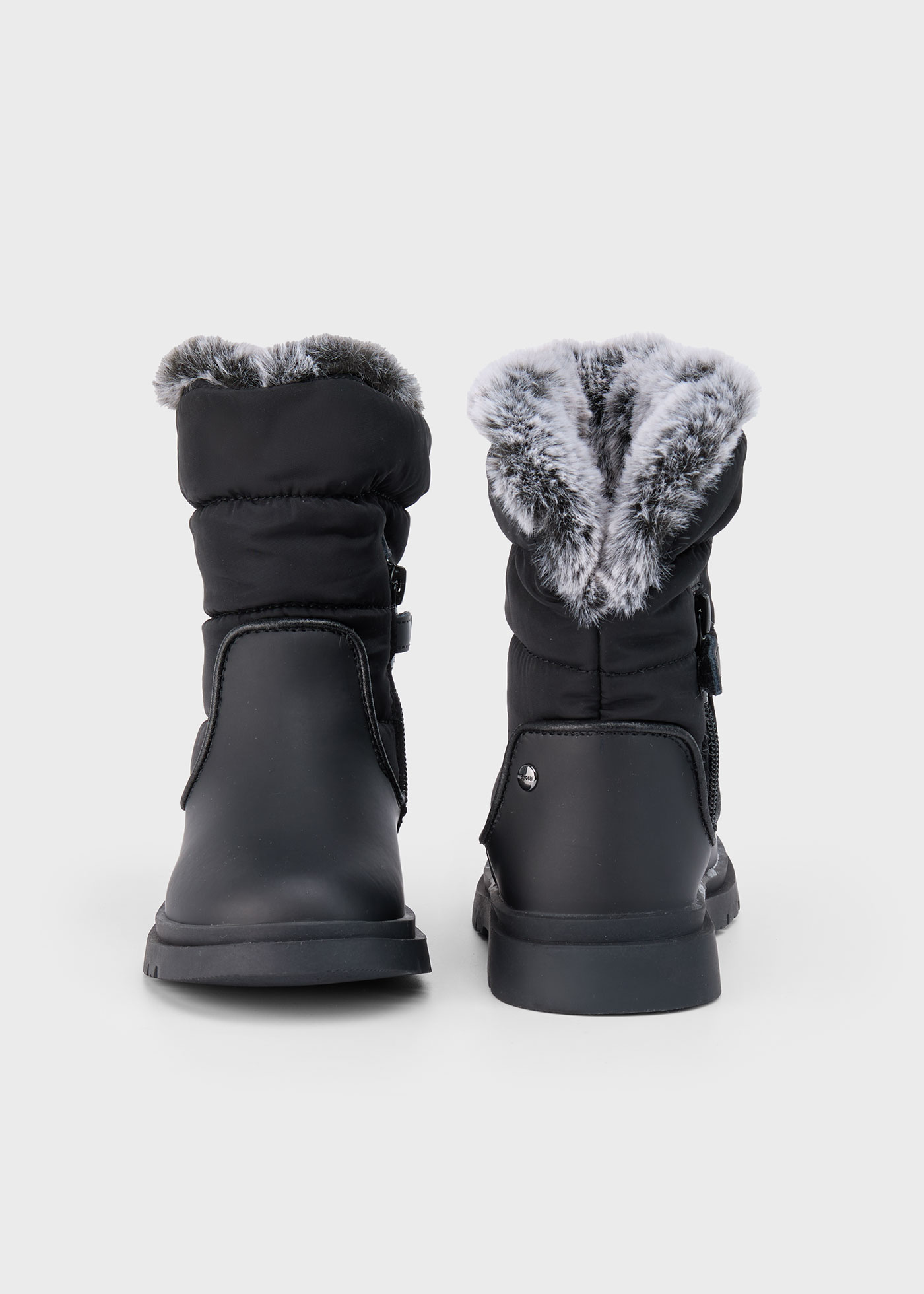 Girl Double Sided Fur Boots