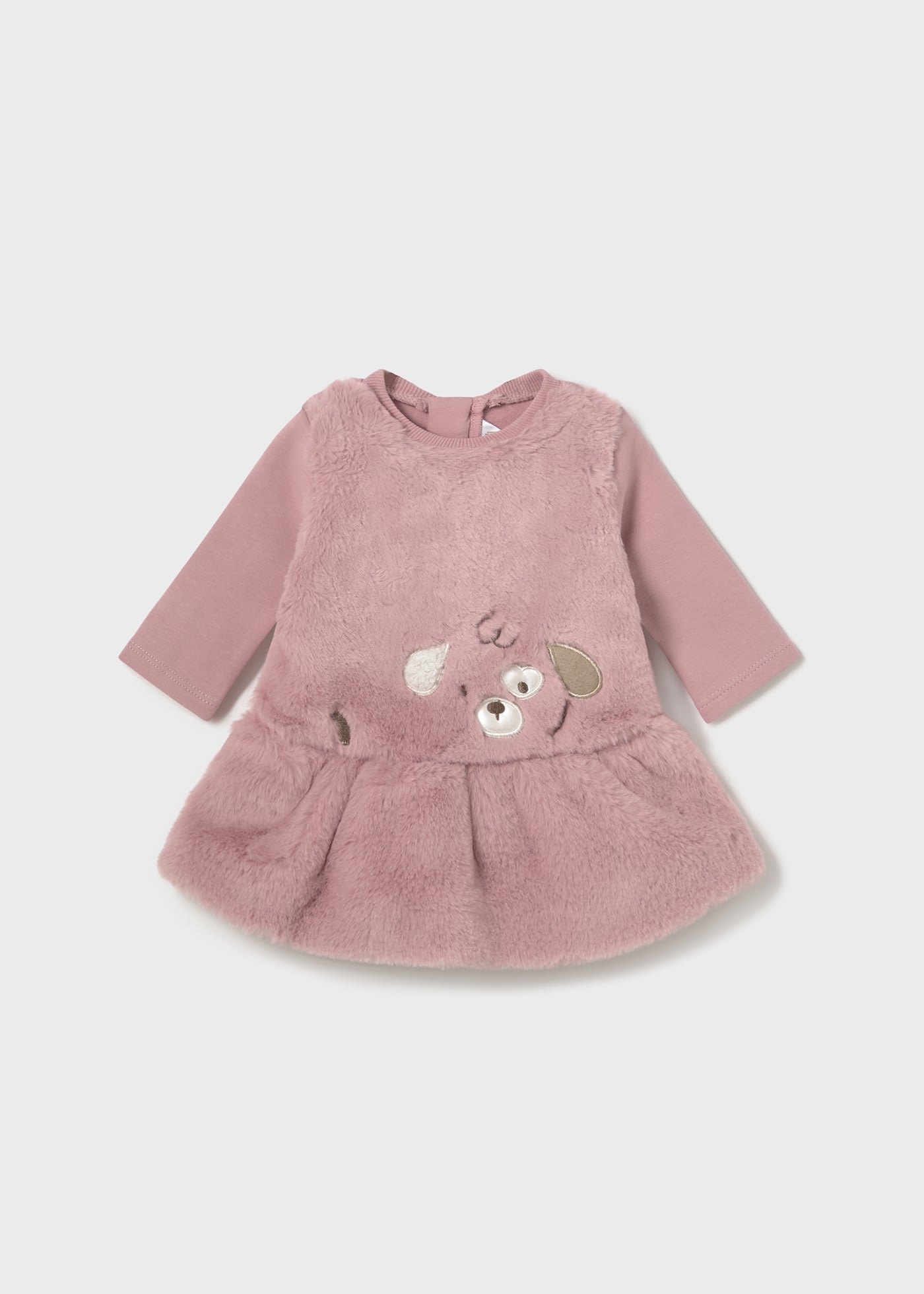 Rochie cu bentita nou-nascut