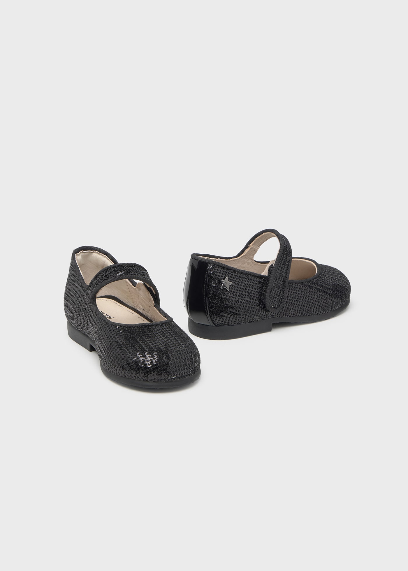 Baby Sequined Mary Janes