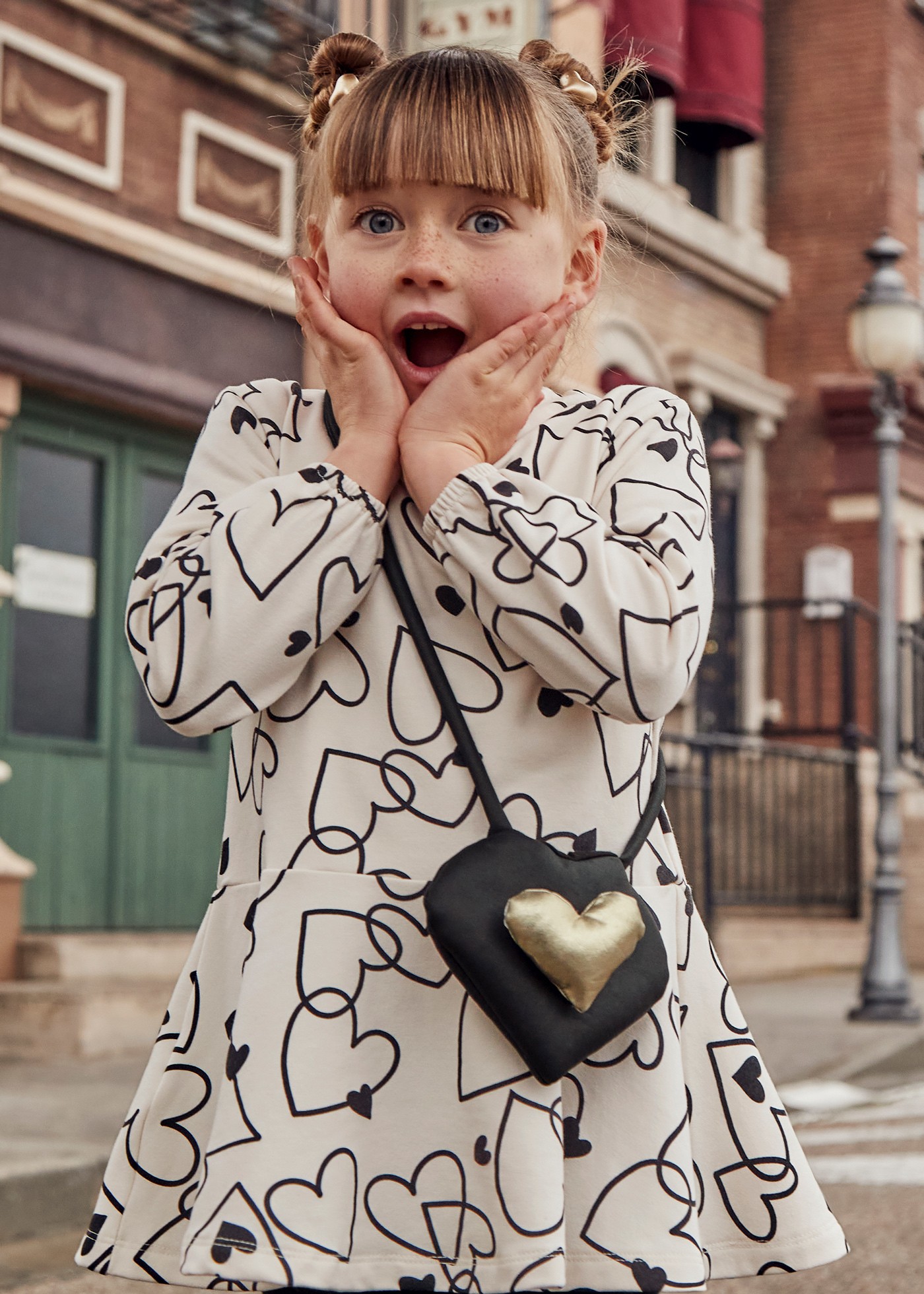 Girl Dress with Bag