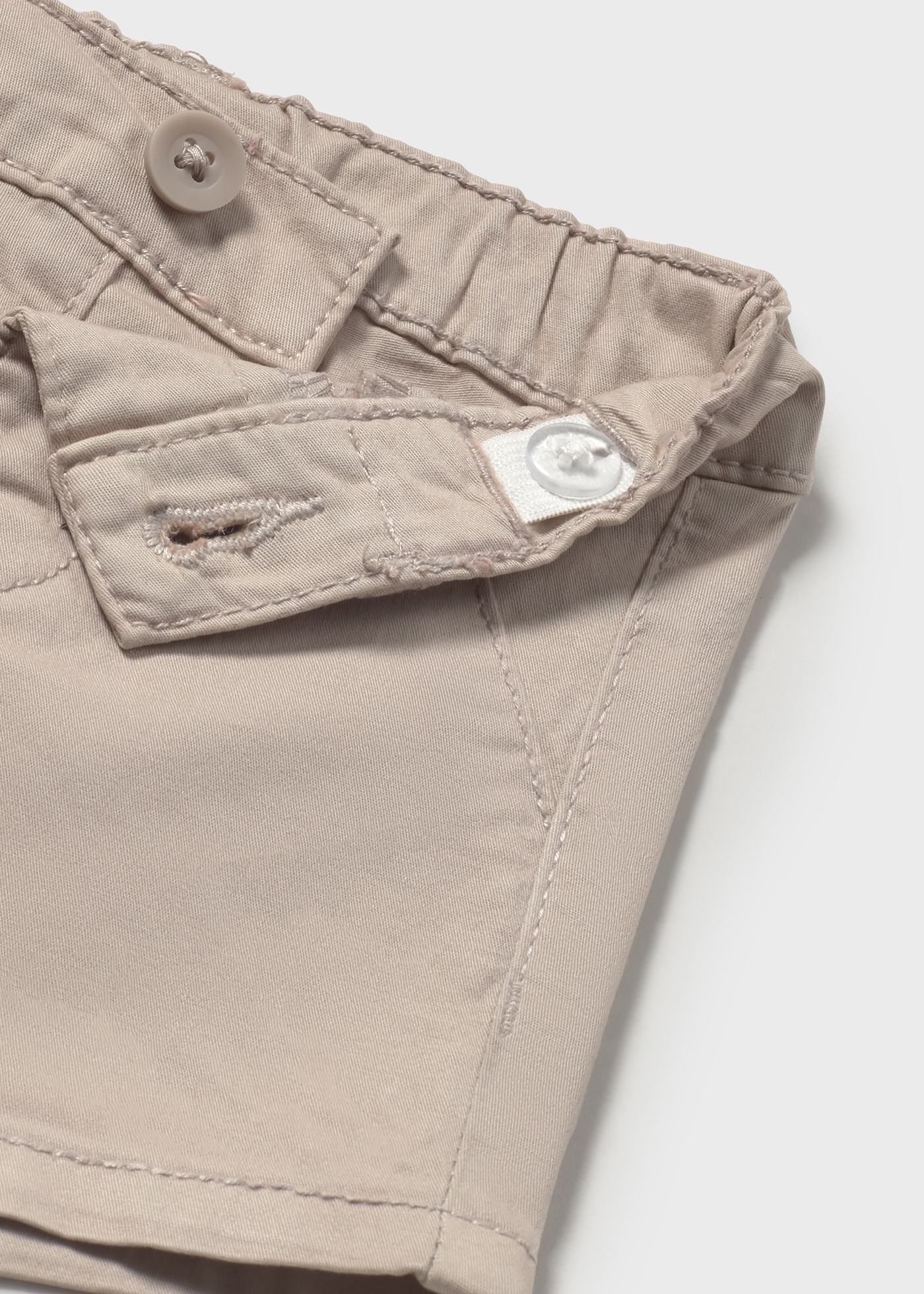 Newborn twill shorts