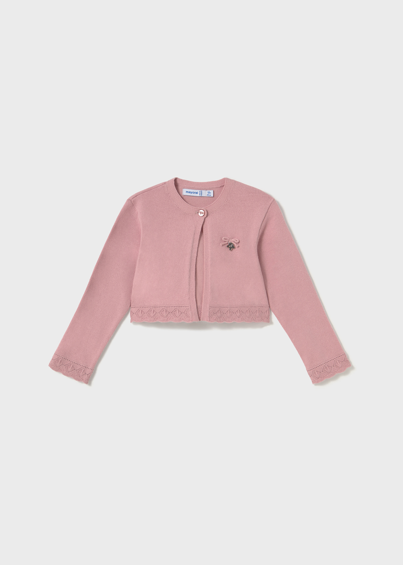 Cardigan basico tricot neonata