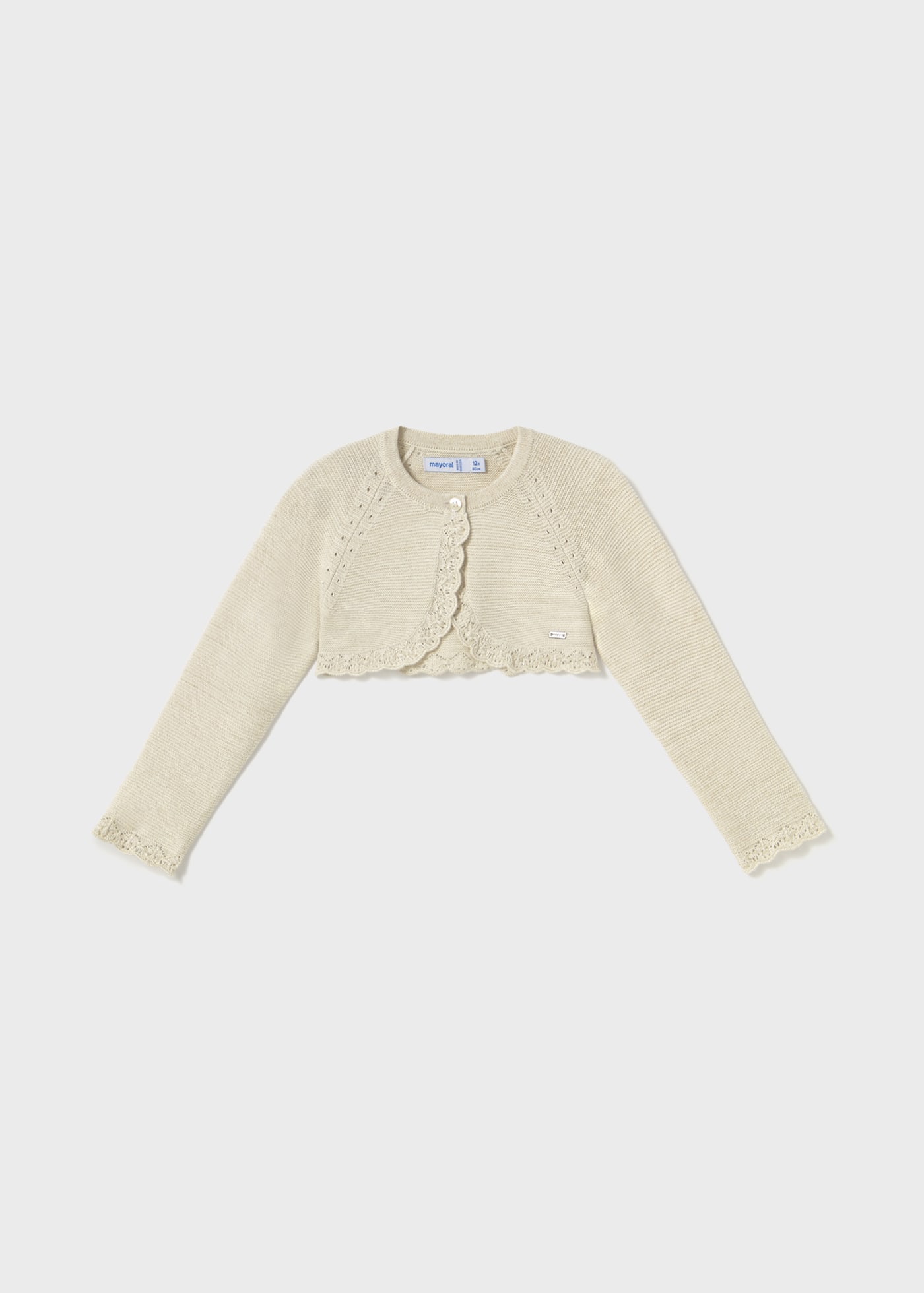 Baby basic tricot cardigan