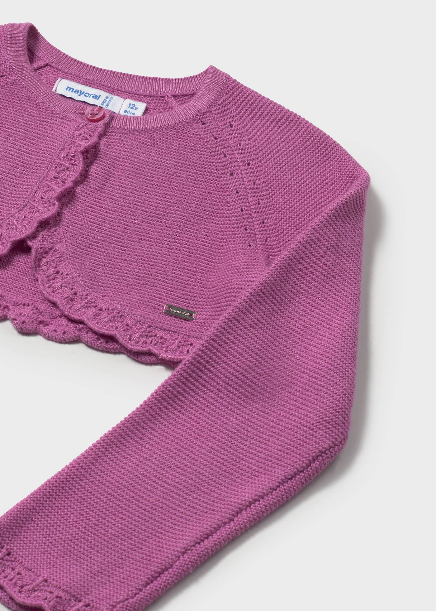 Torera básica tricot bebé
