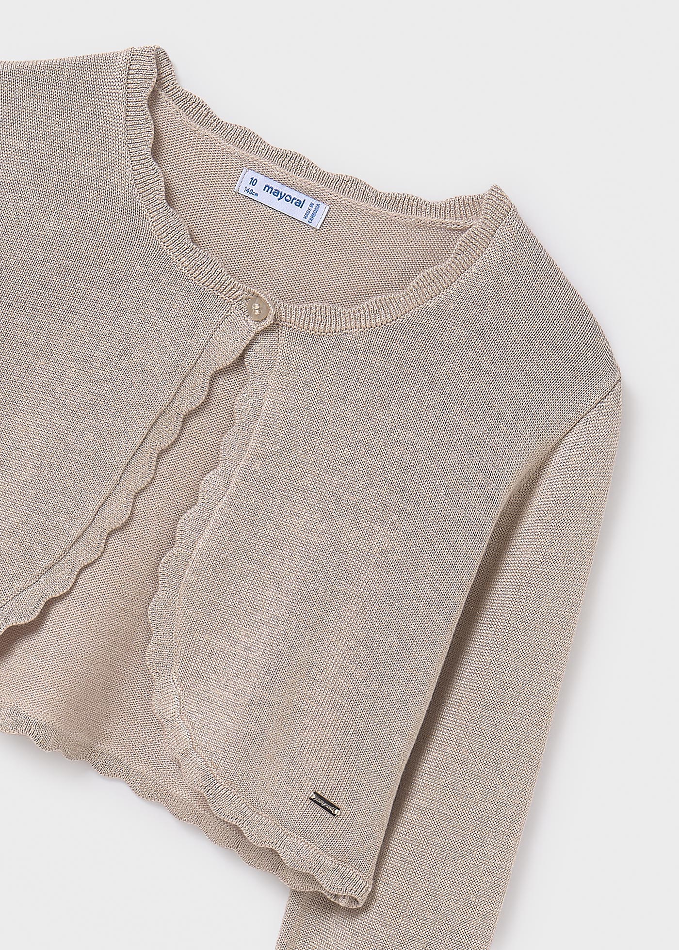 Cardigan in maglia basico ragazza