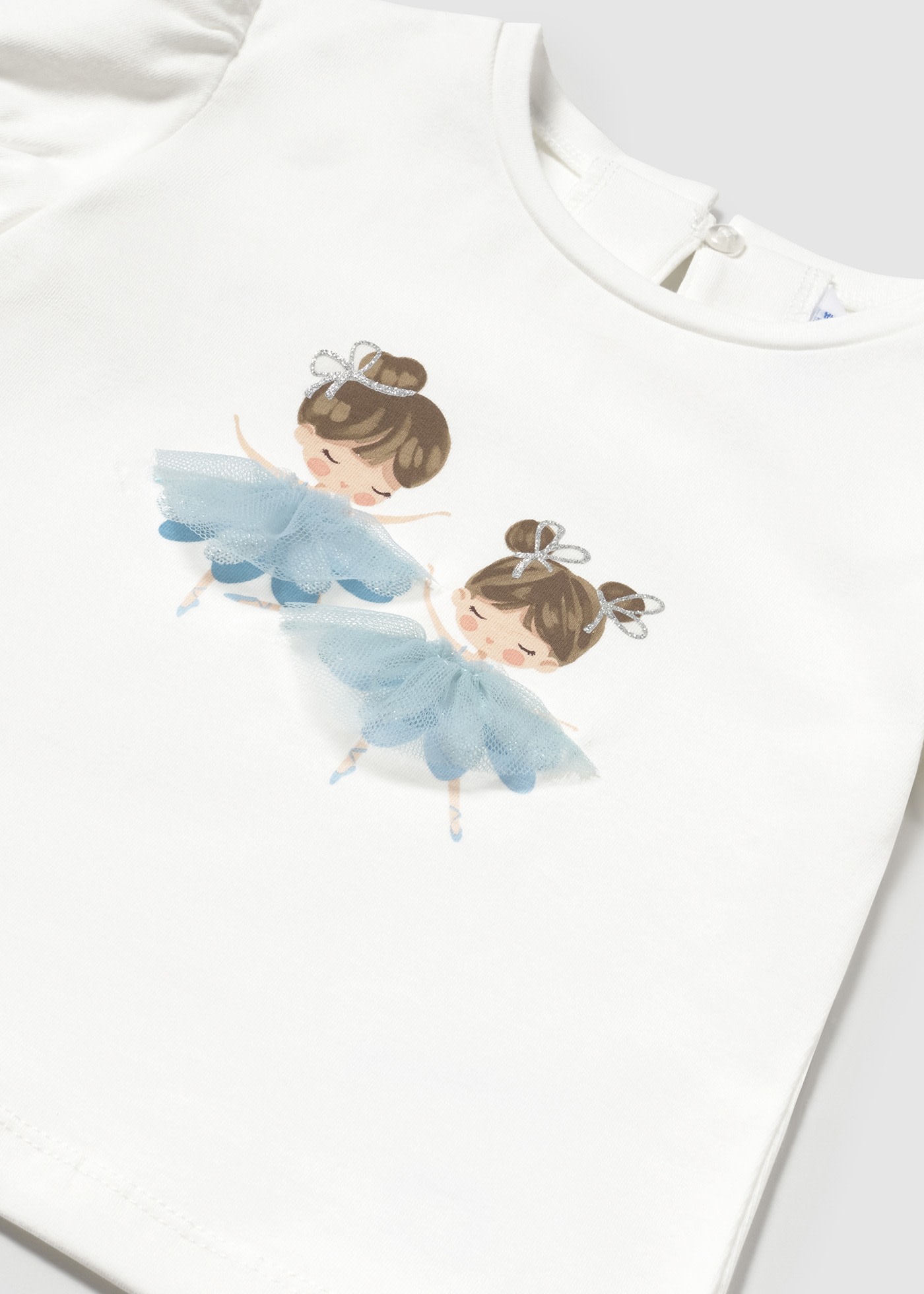 Baby ballerina print top