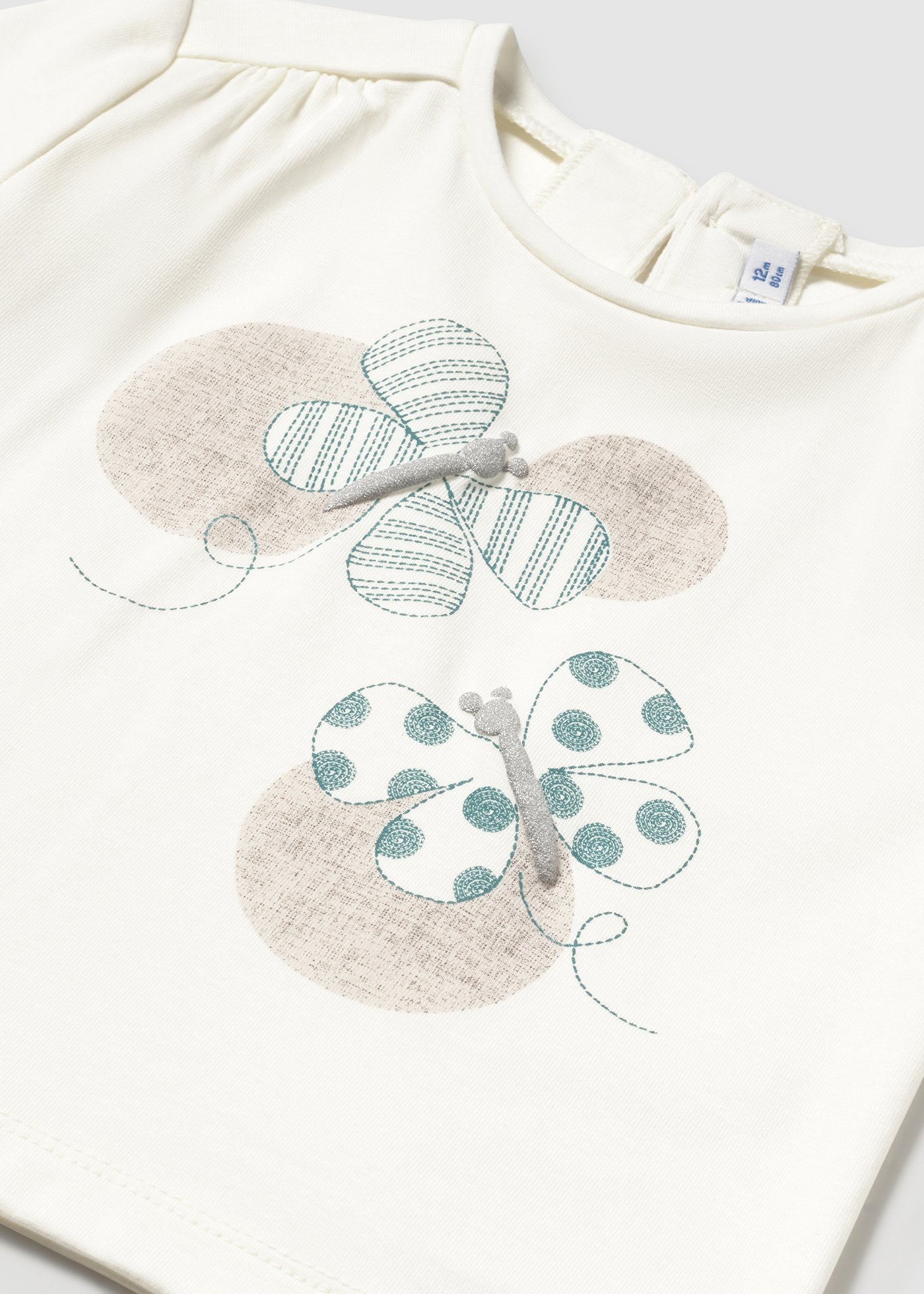 T-shirt papillons bébé