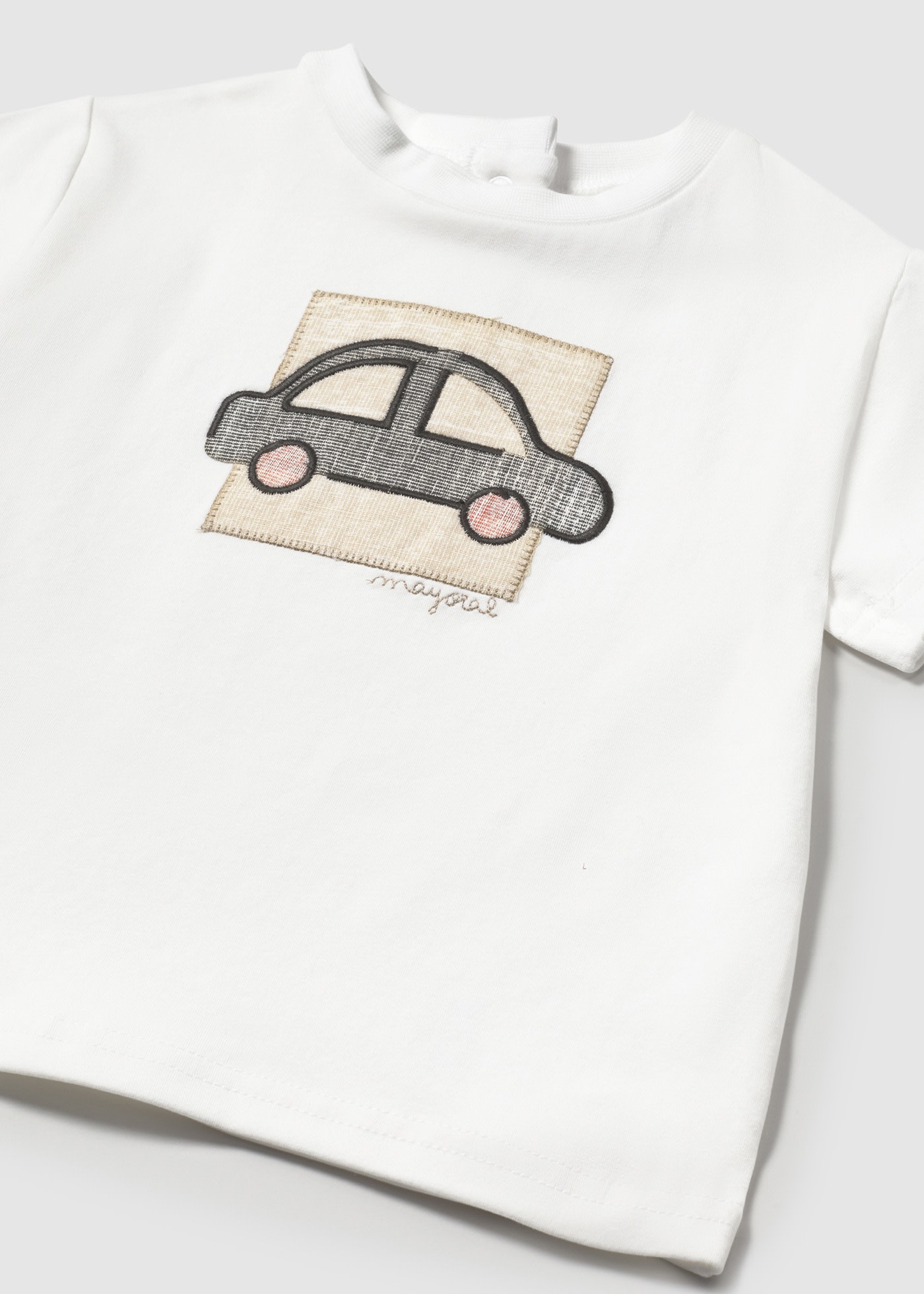 Maglietta macchina neonato