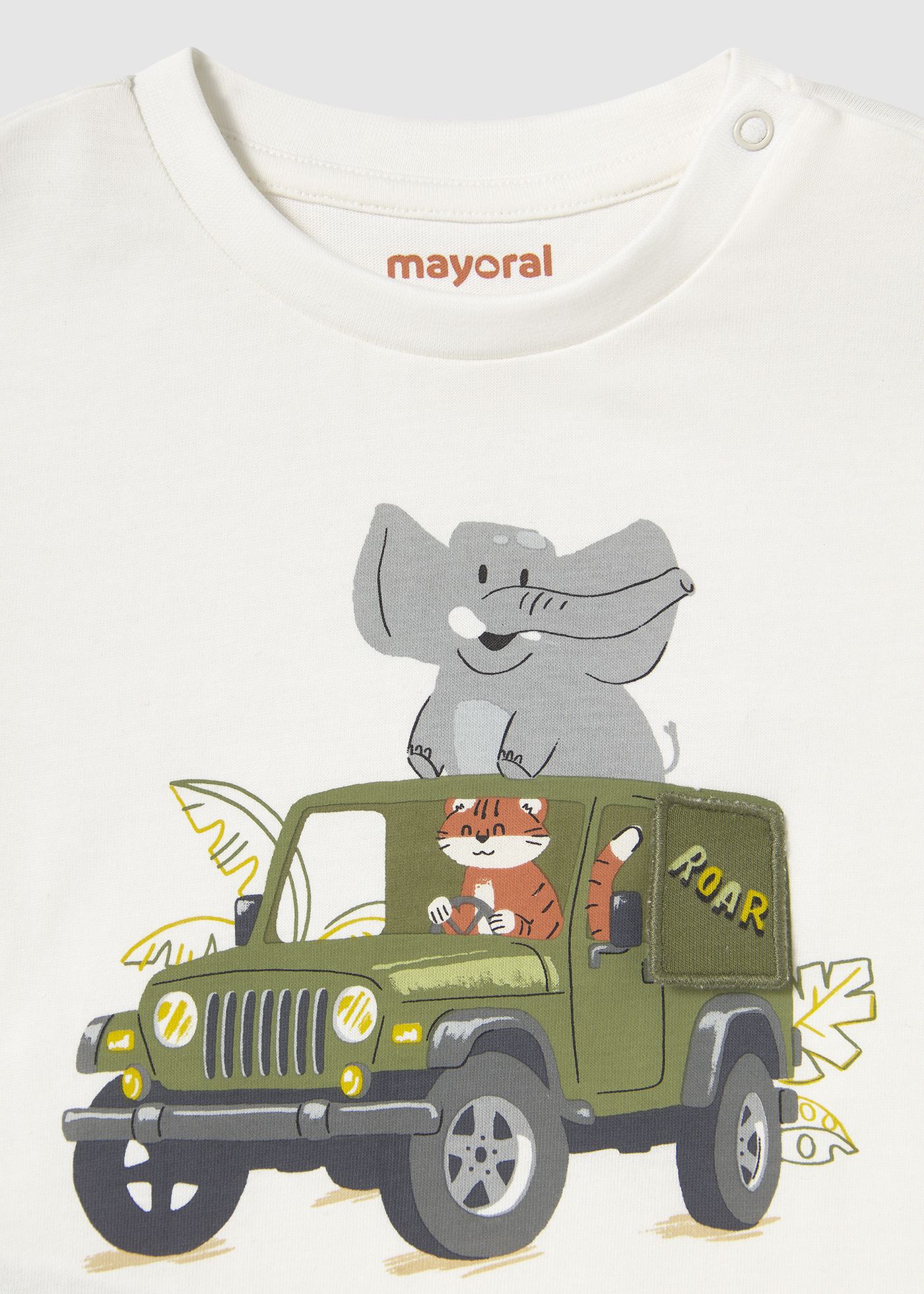 Camiseta safari bebé