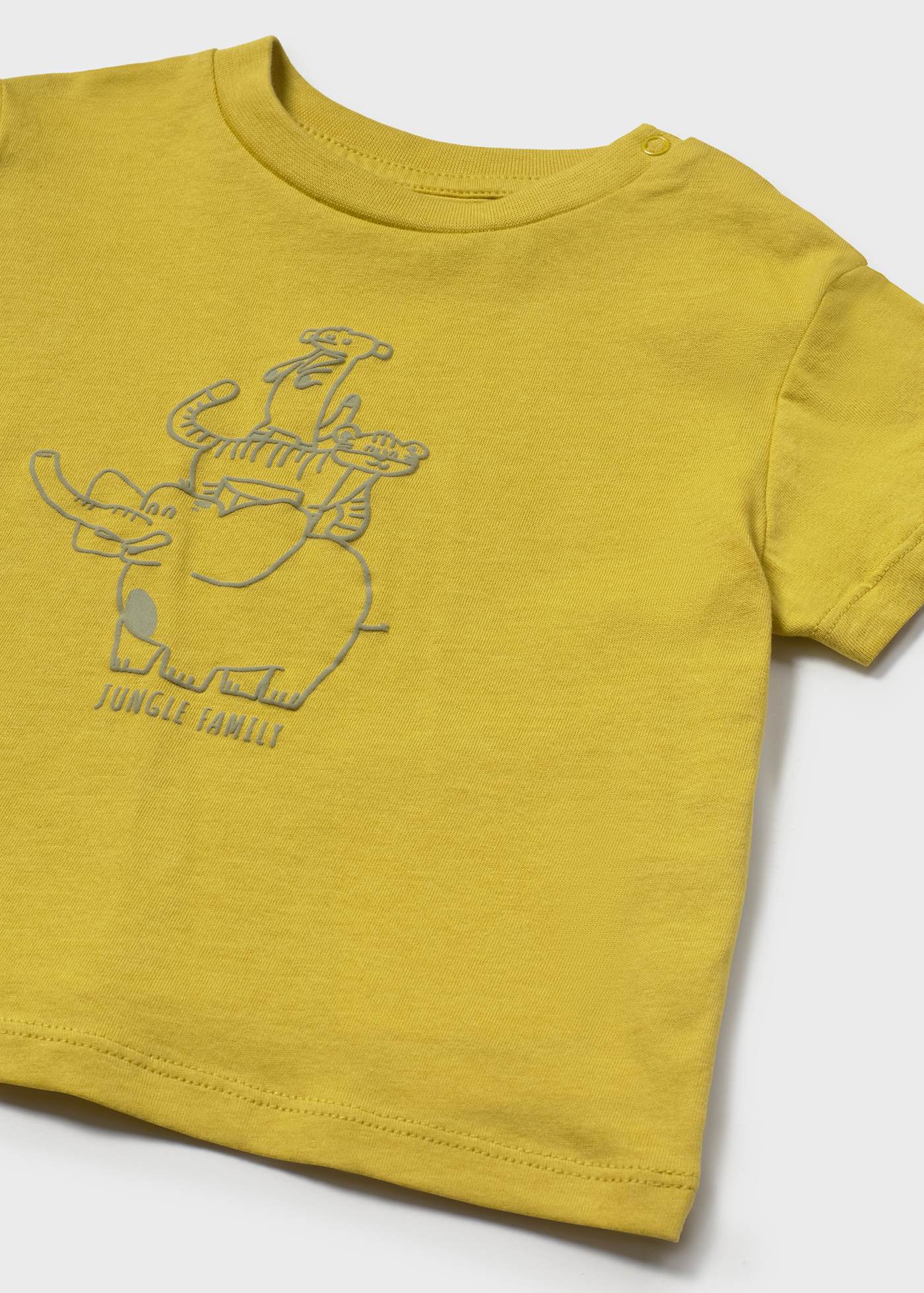 T-shirt silhueta animais bebé