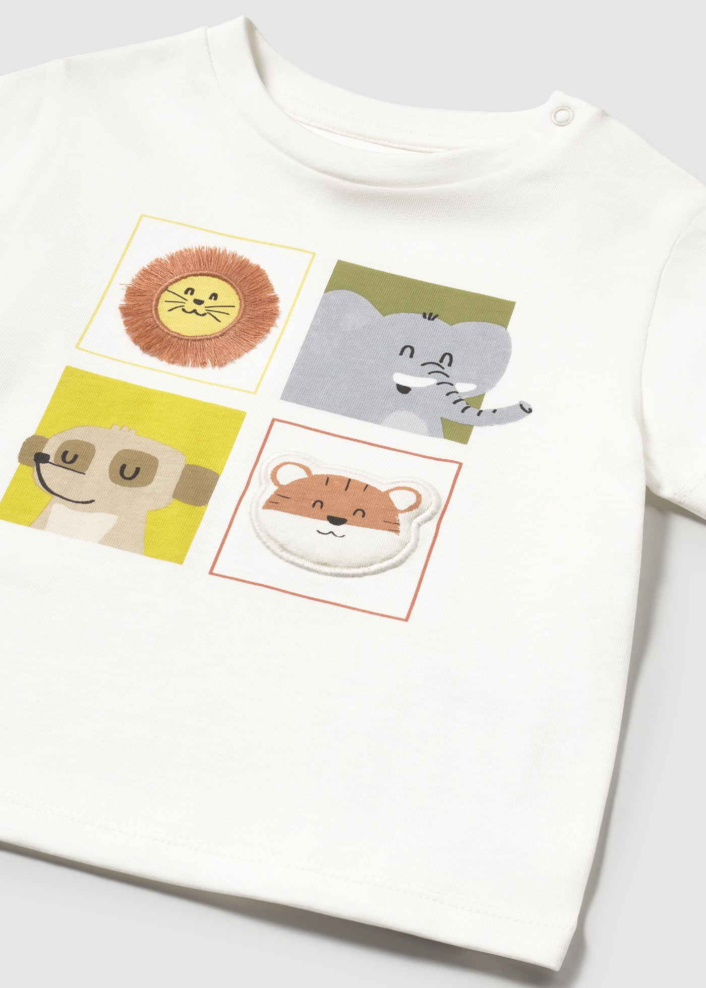 Camiseta animales bebé