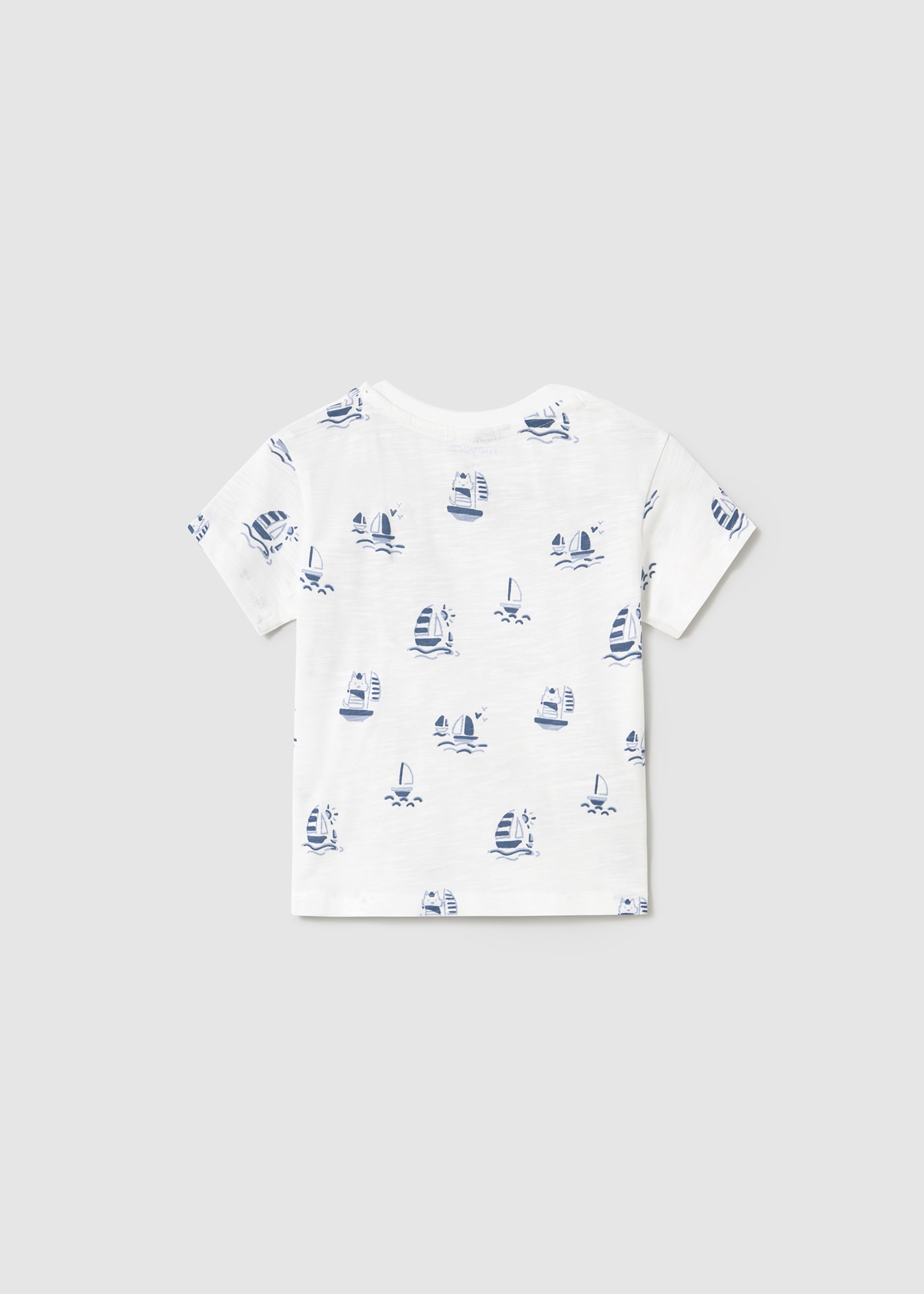 Baby print t-shirt with pocket