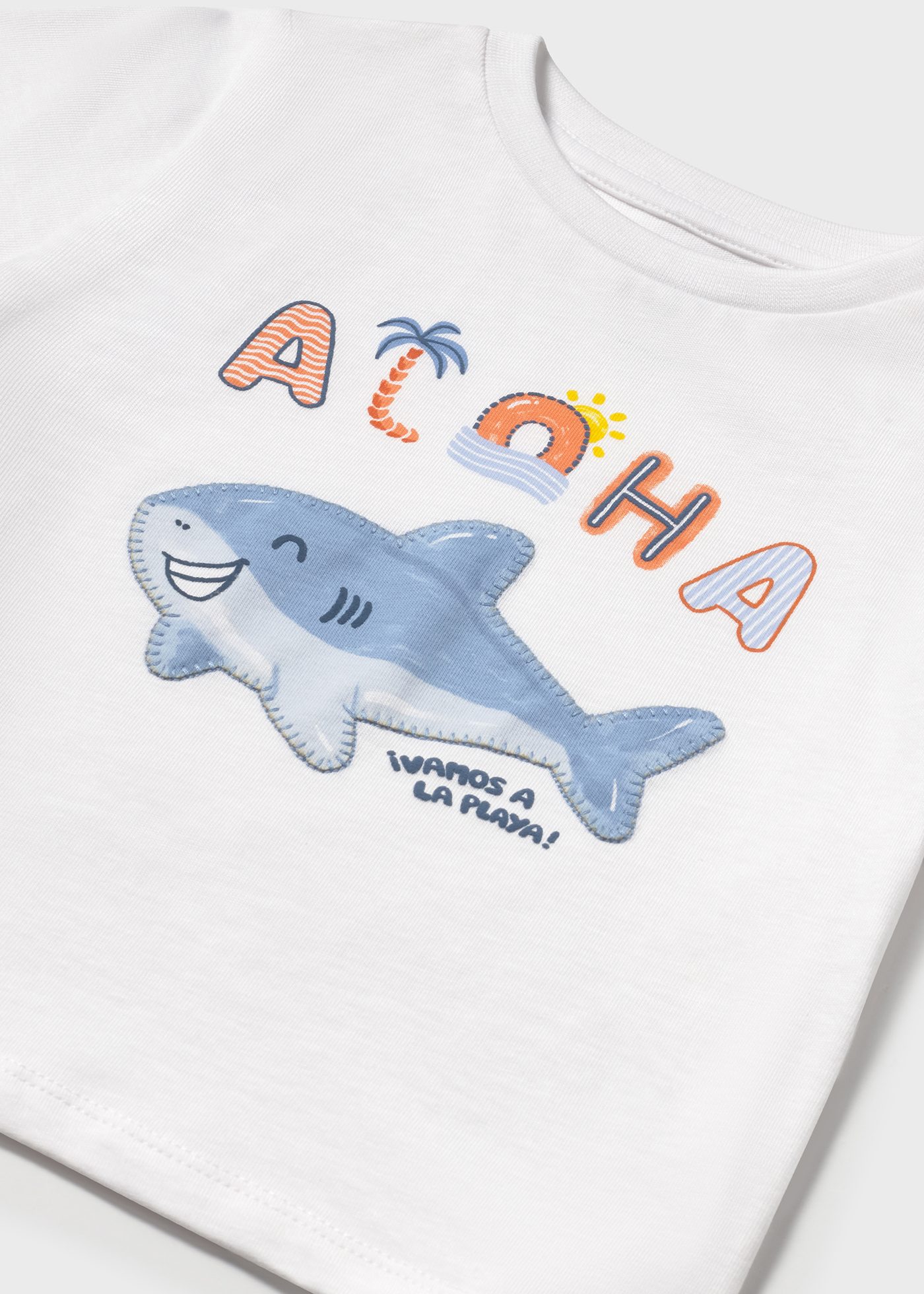 Playera tiburón bebé