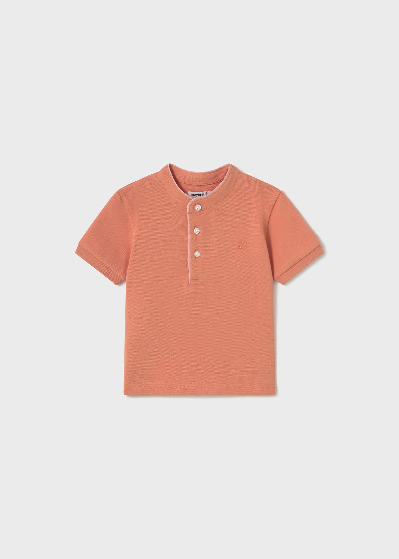 Baby mao collar polo shirt