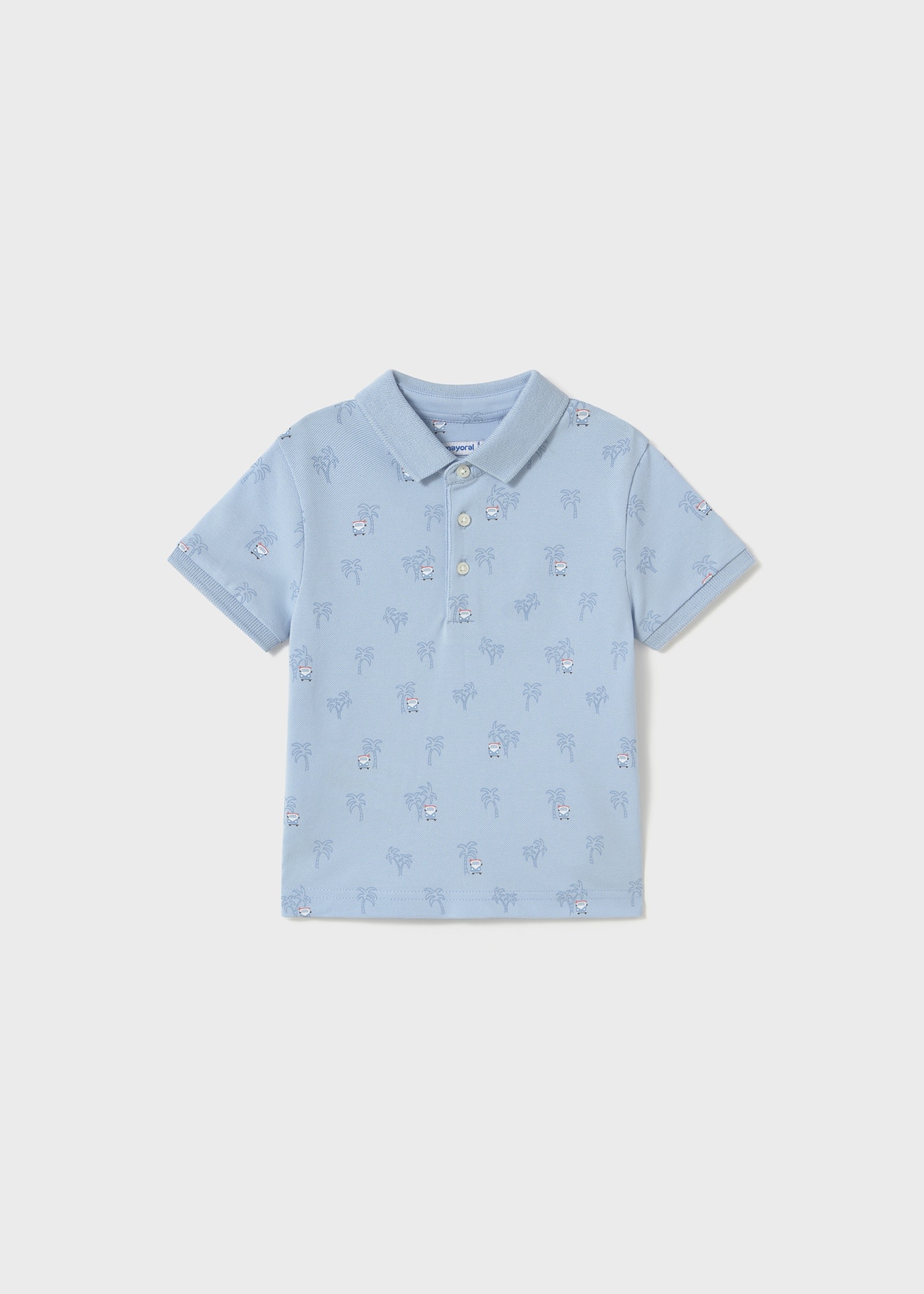 Baby print polo shirt