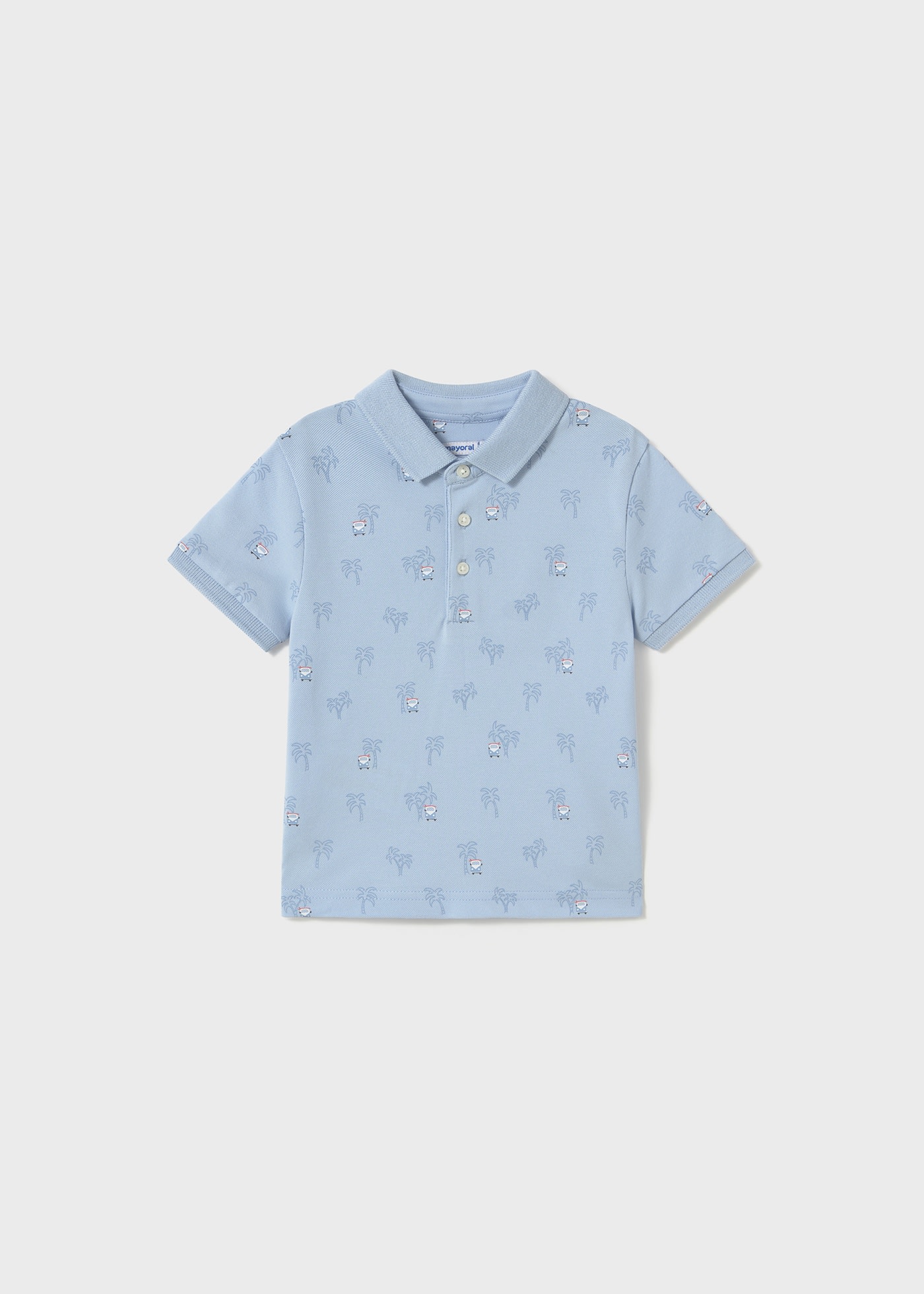 Polo stampata neonato