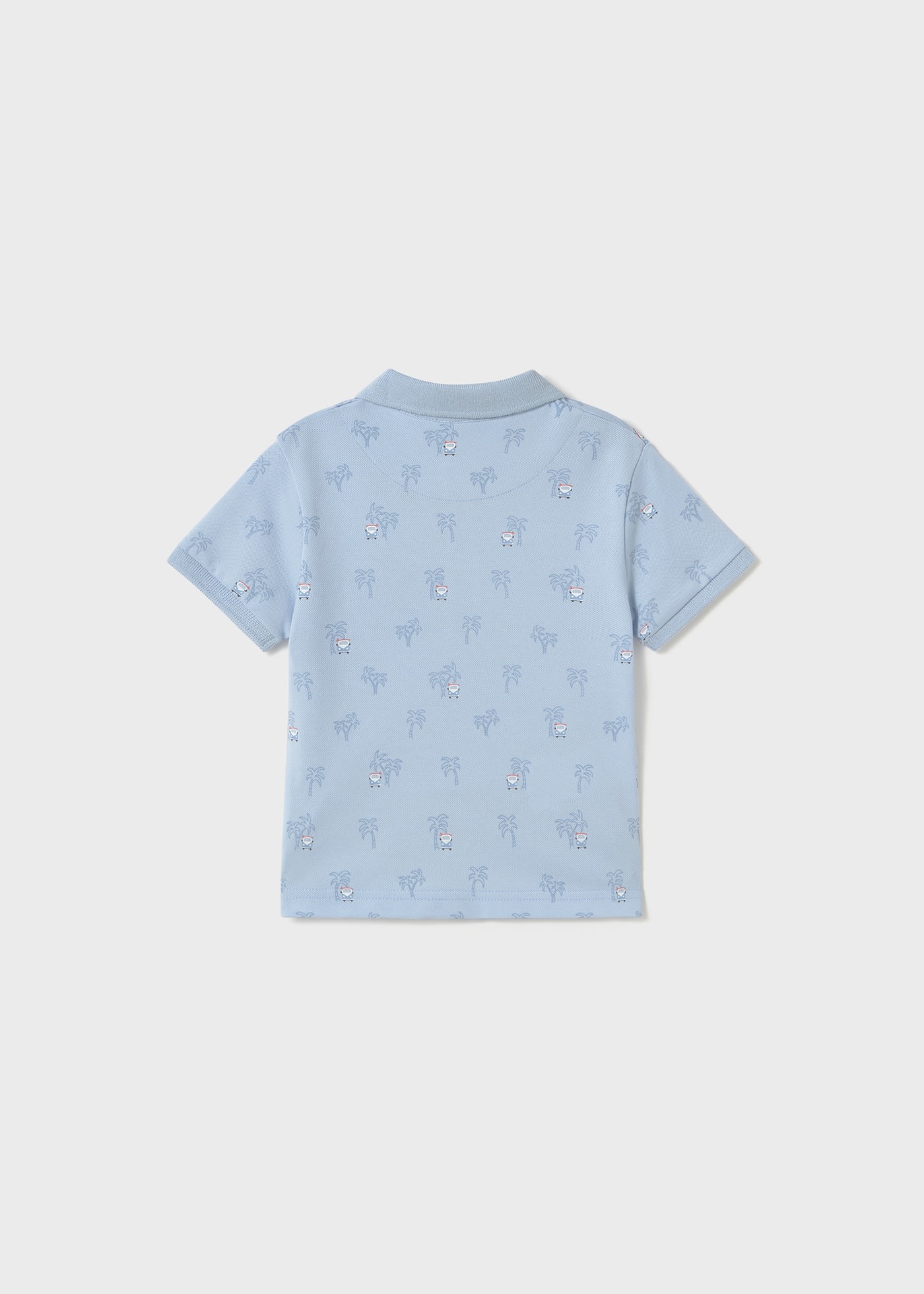 Baby print polo shirt