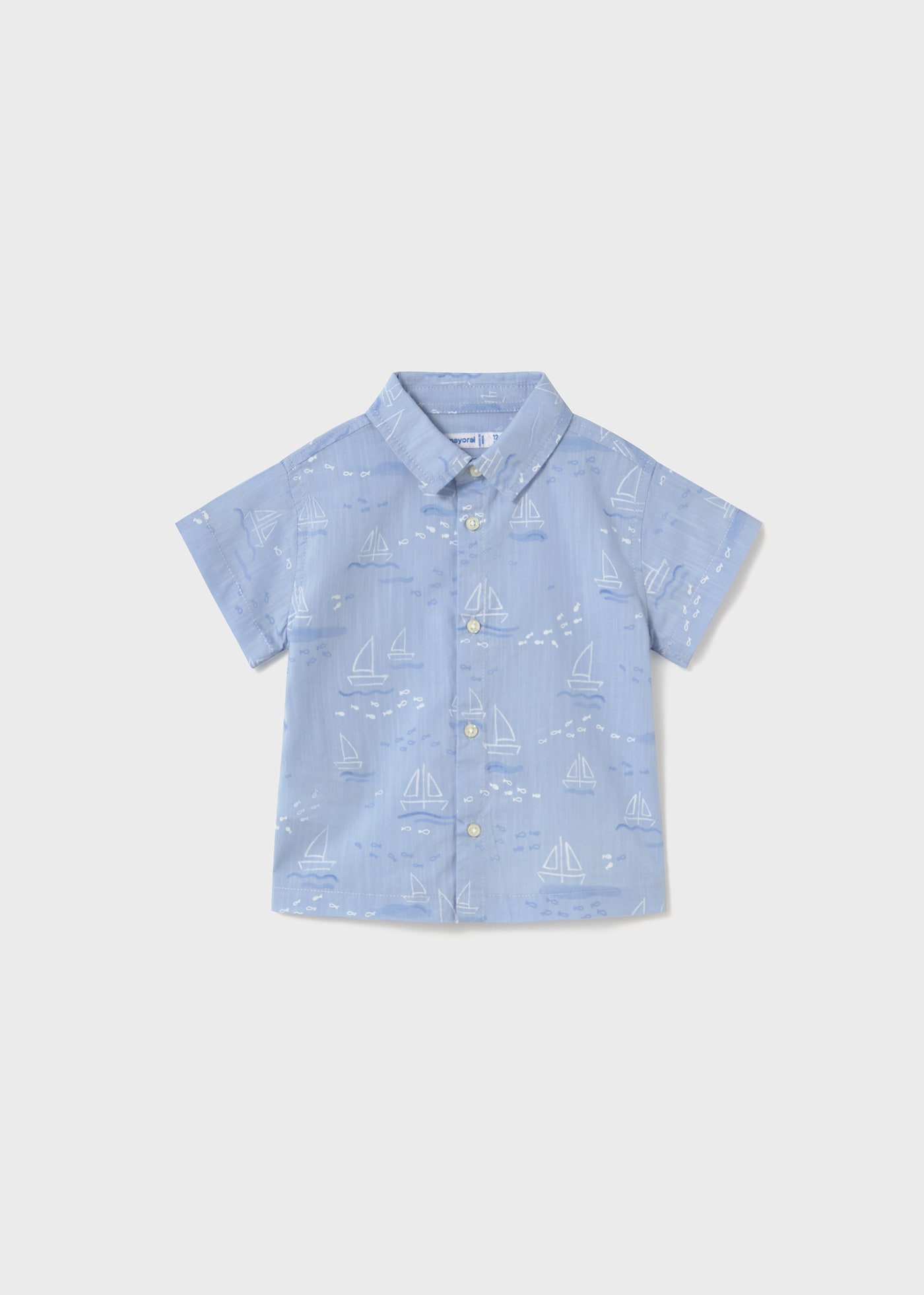 Baby print polo shirt