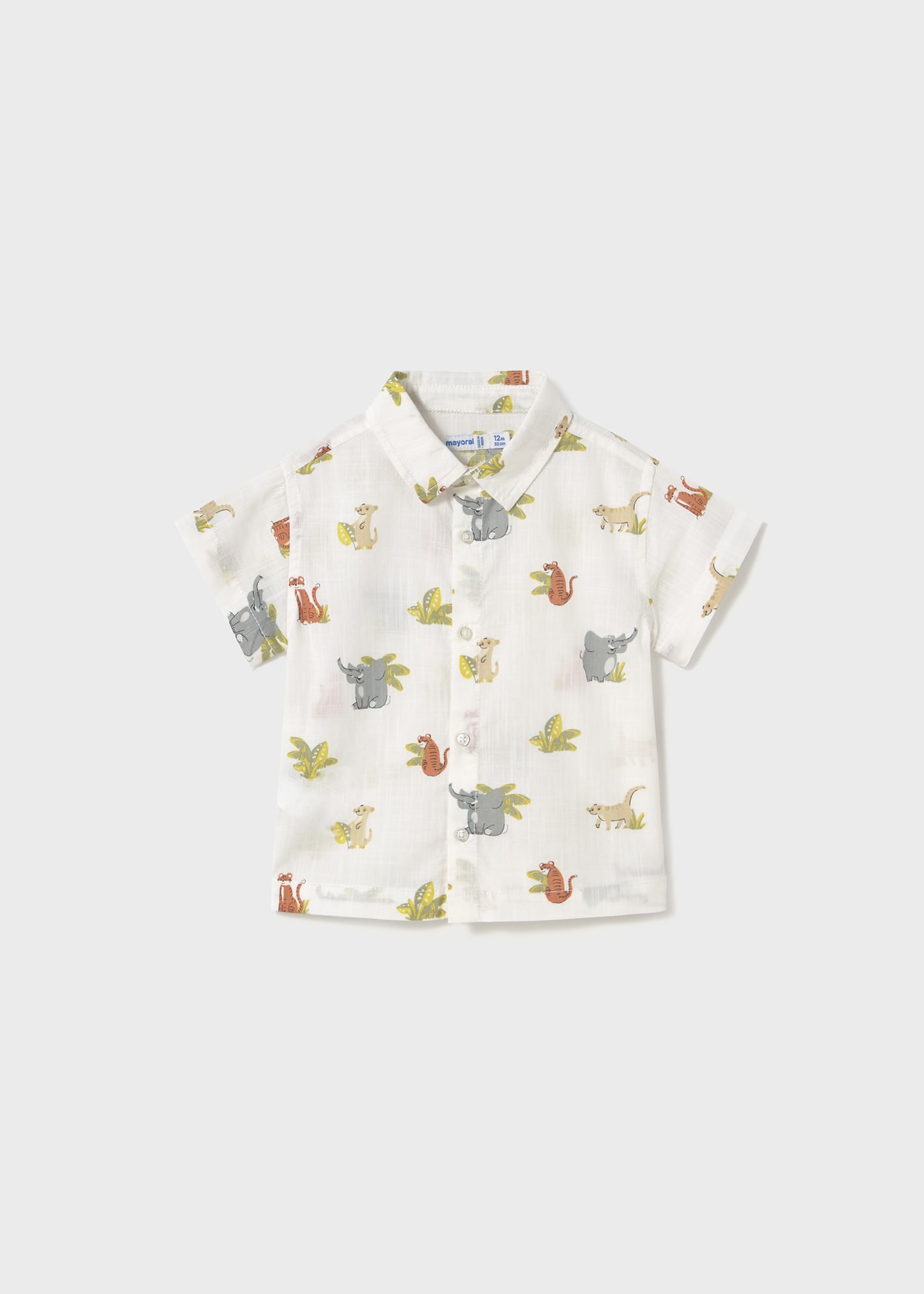 Baby print polo shirt